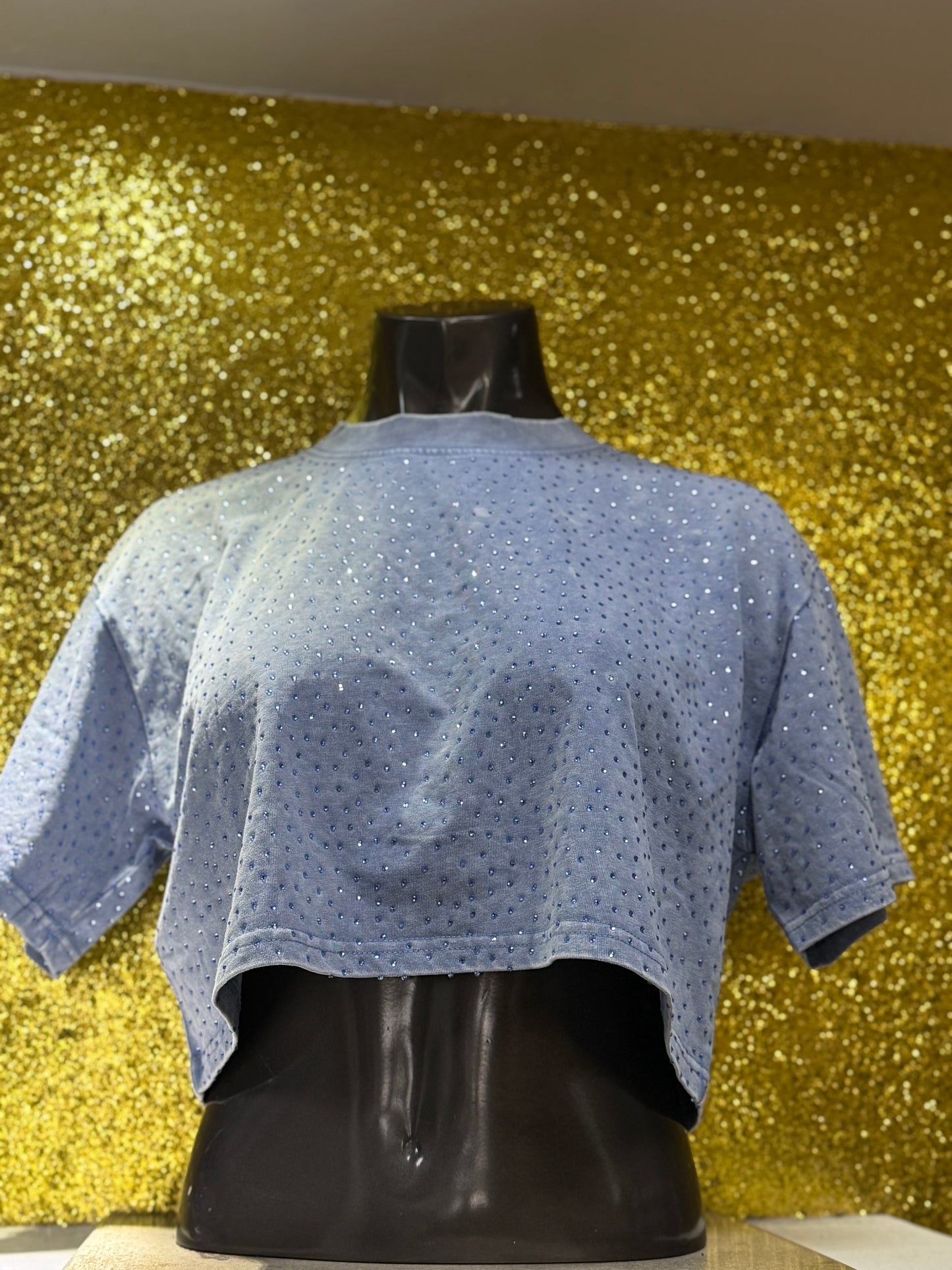Blue Glam Tshirt Oversize