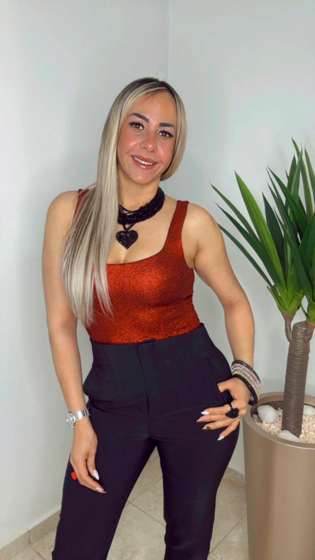 Black Office Pants
