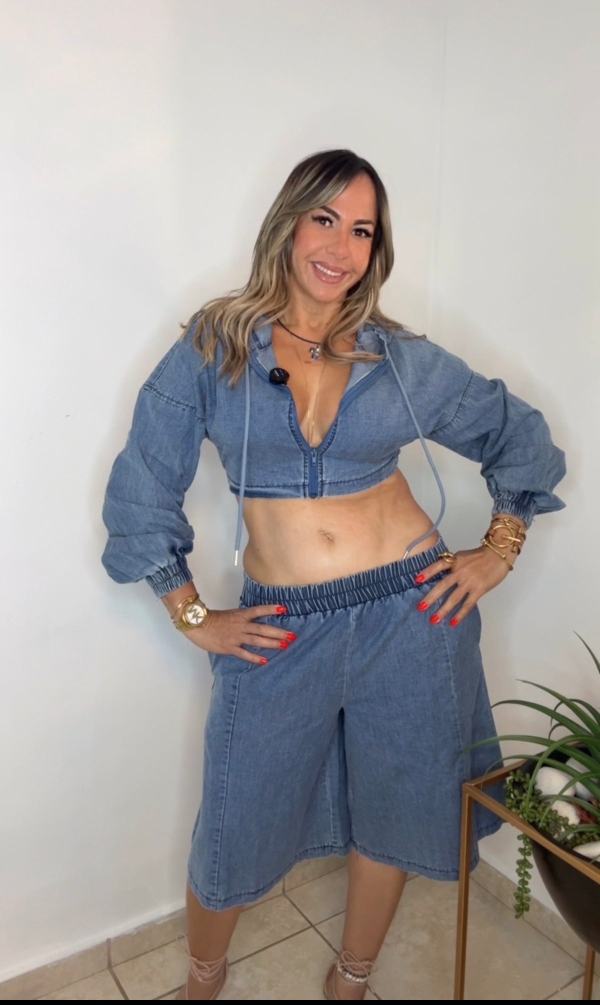 Denim Muse Set
