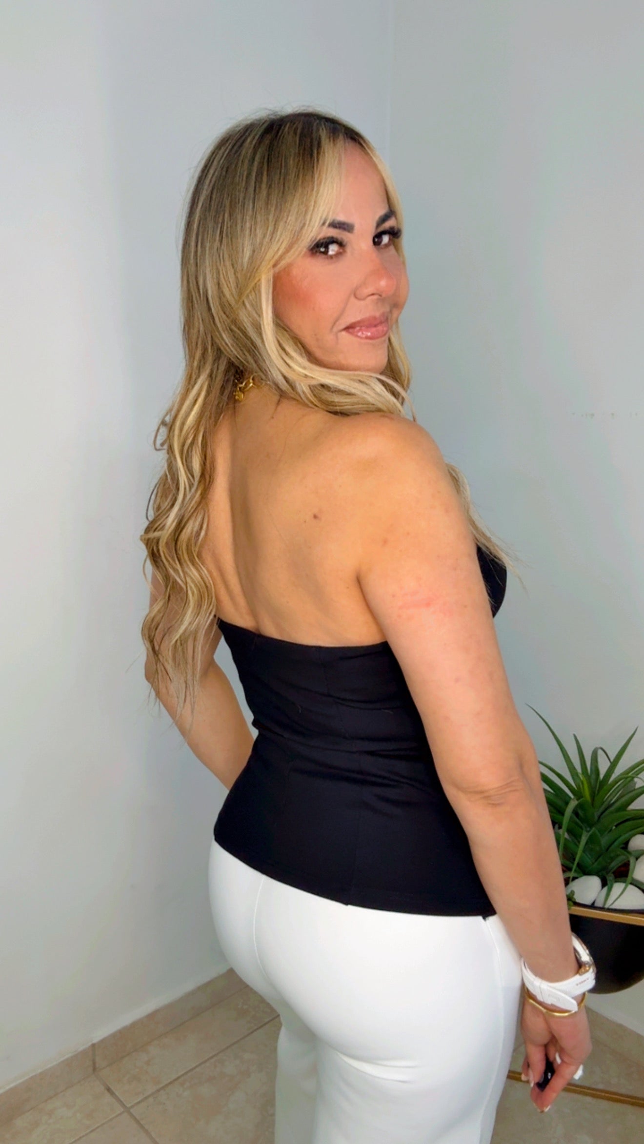 White Office Pants