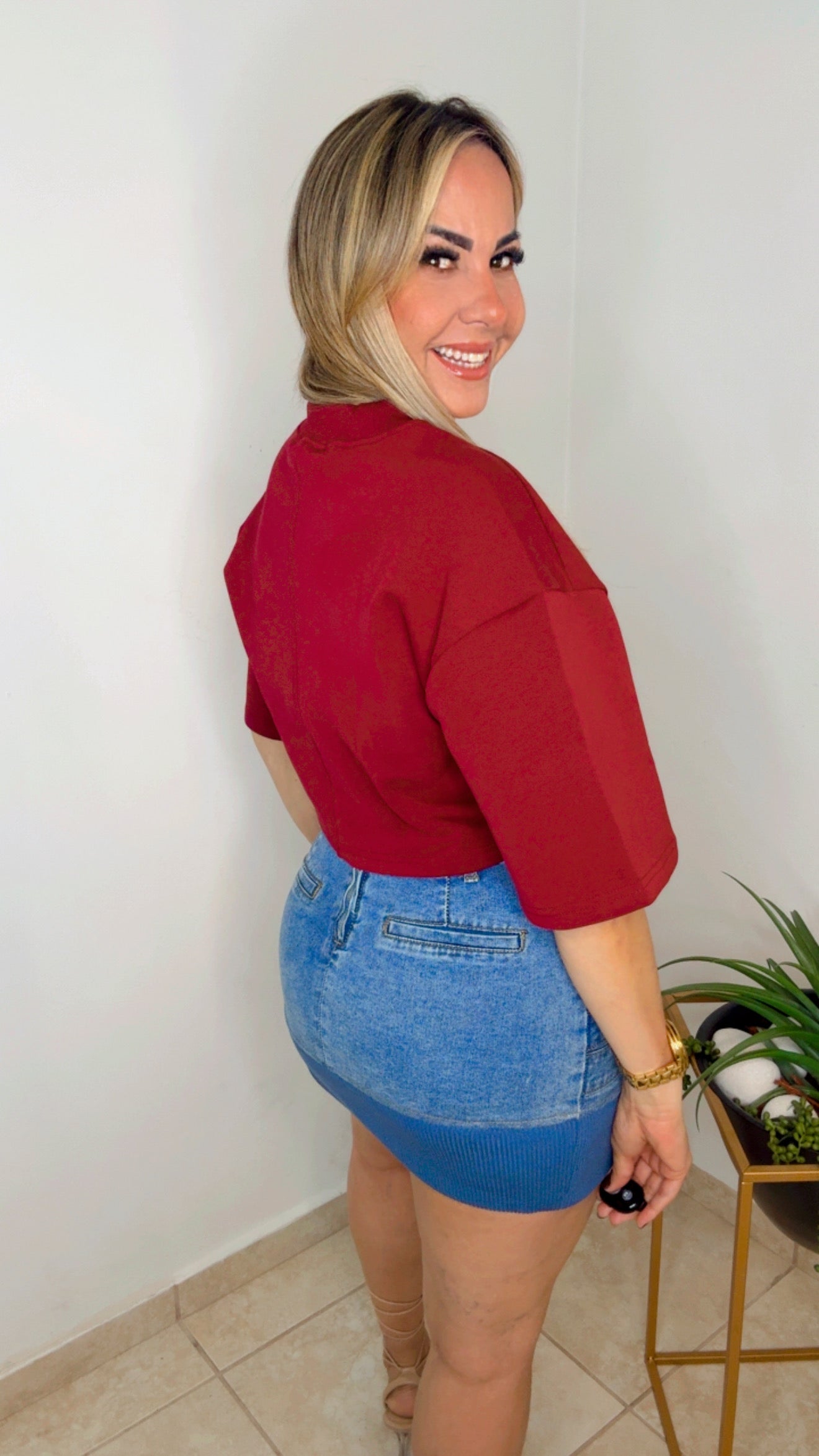 Denim Skirt