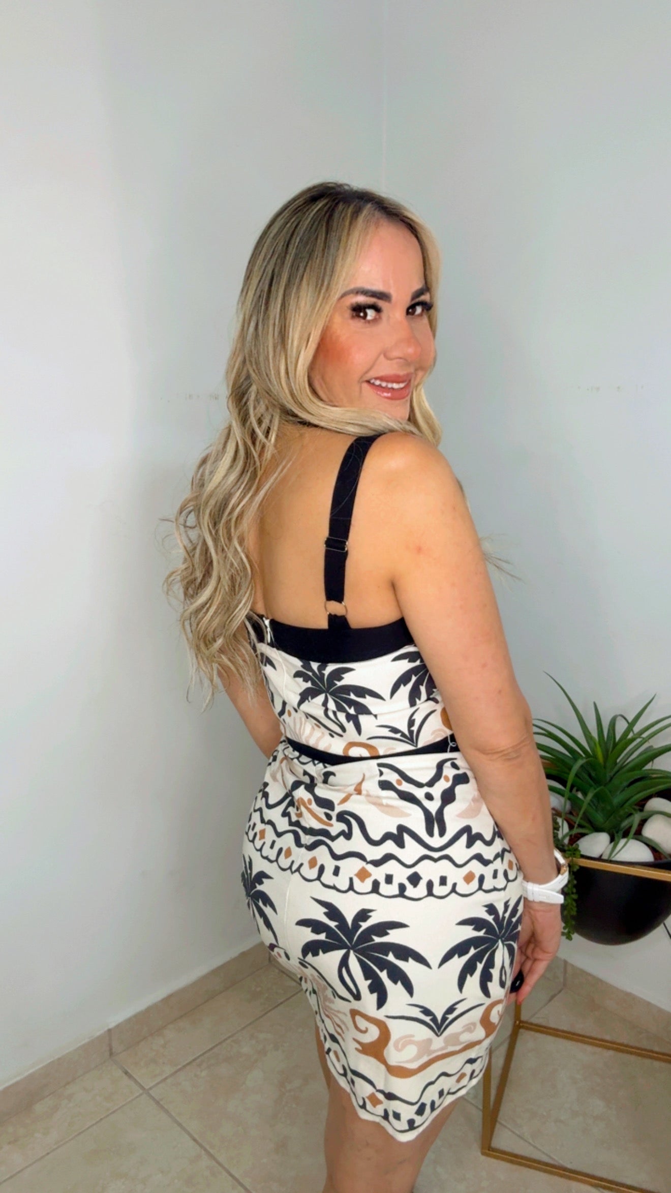 Tropic Lino Dress