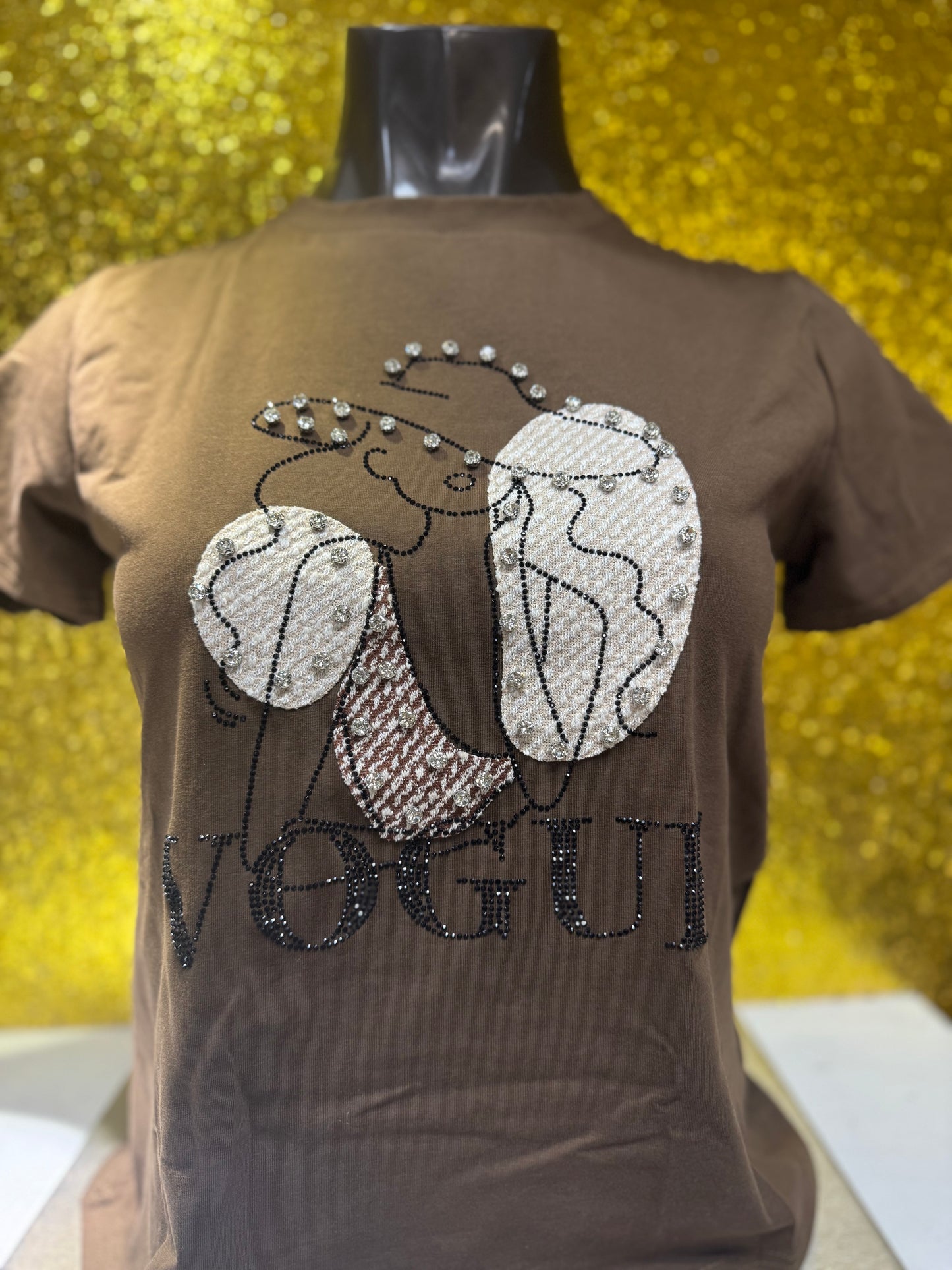 Brown Vogue Tshirt