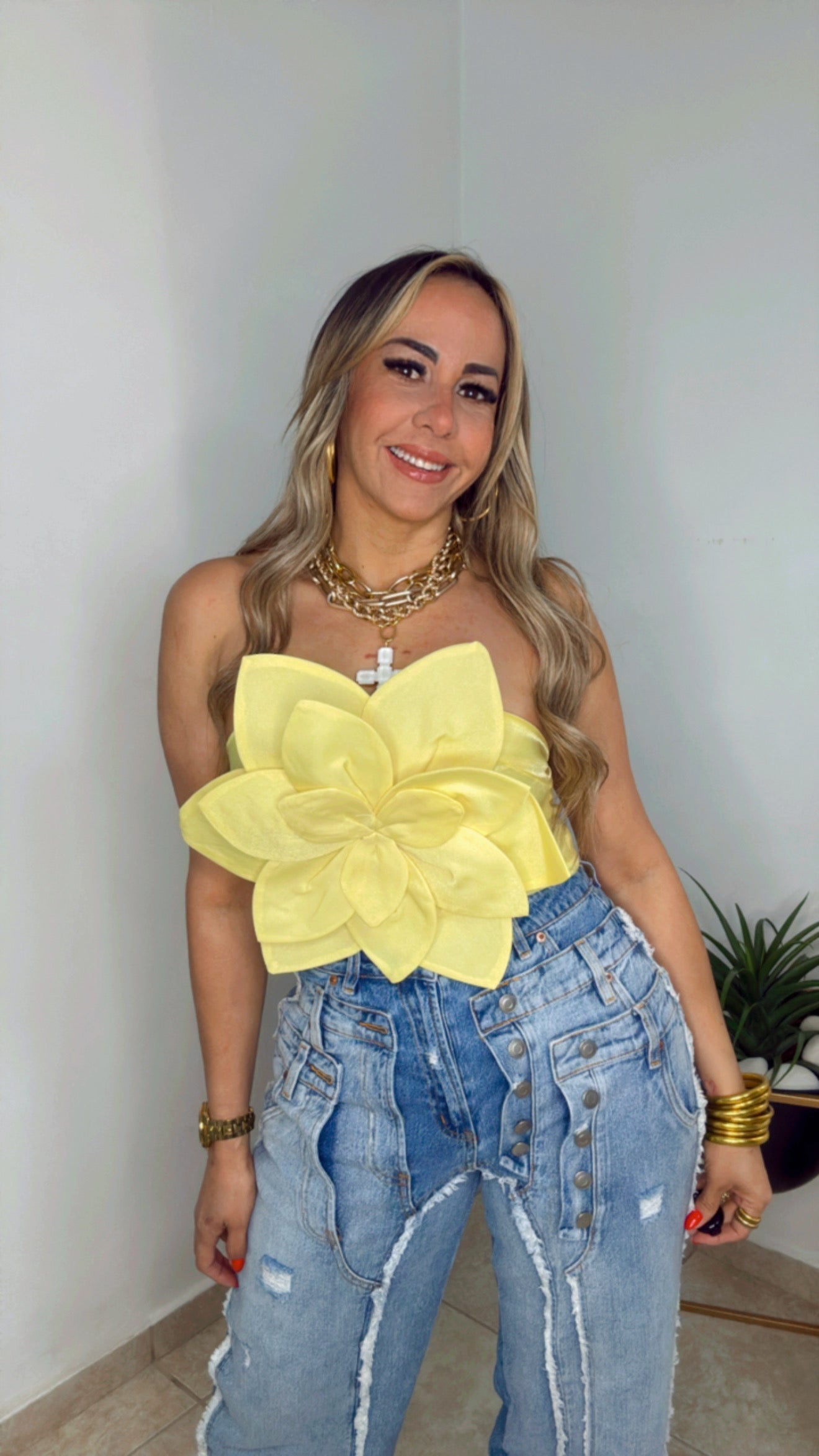 Yellow Flower Crop