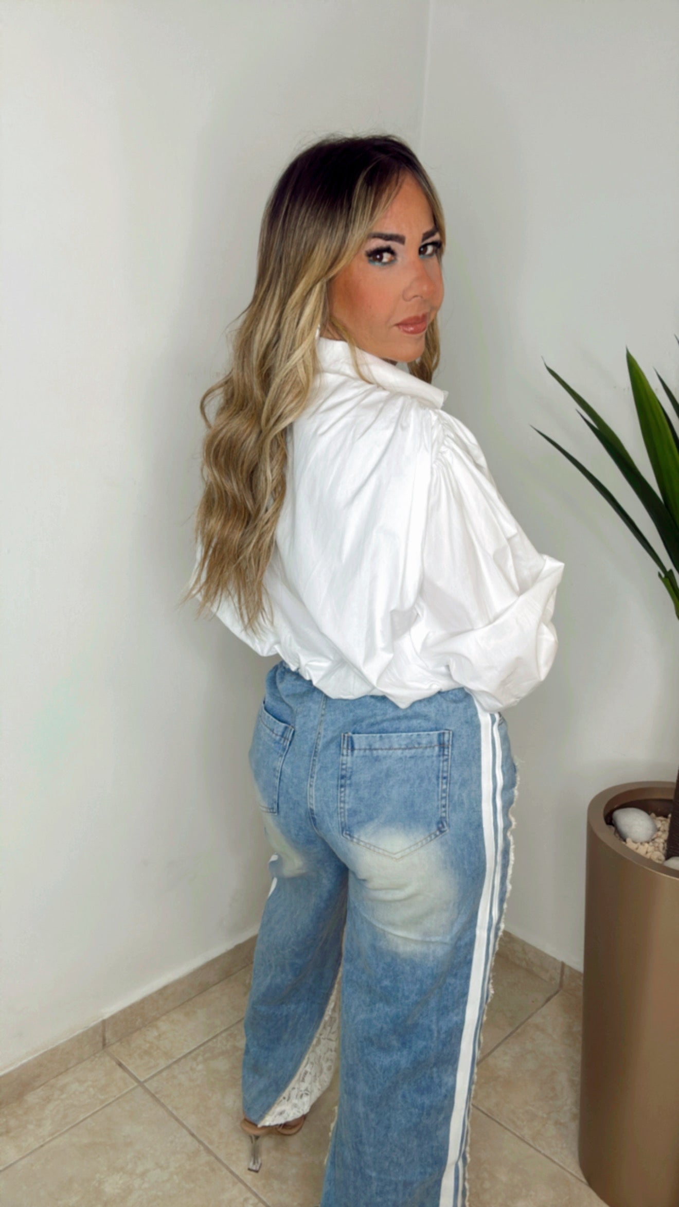 White Elegant Blouse