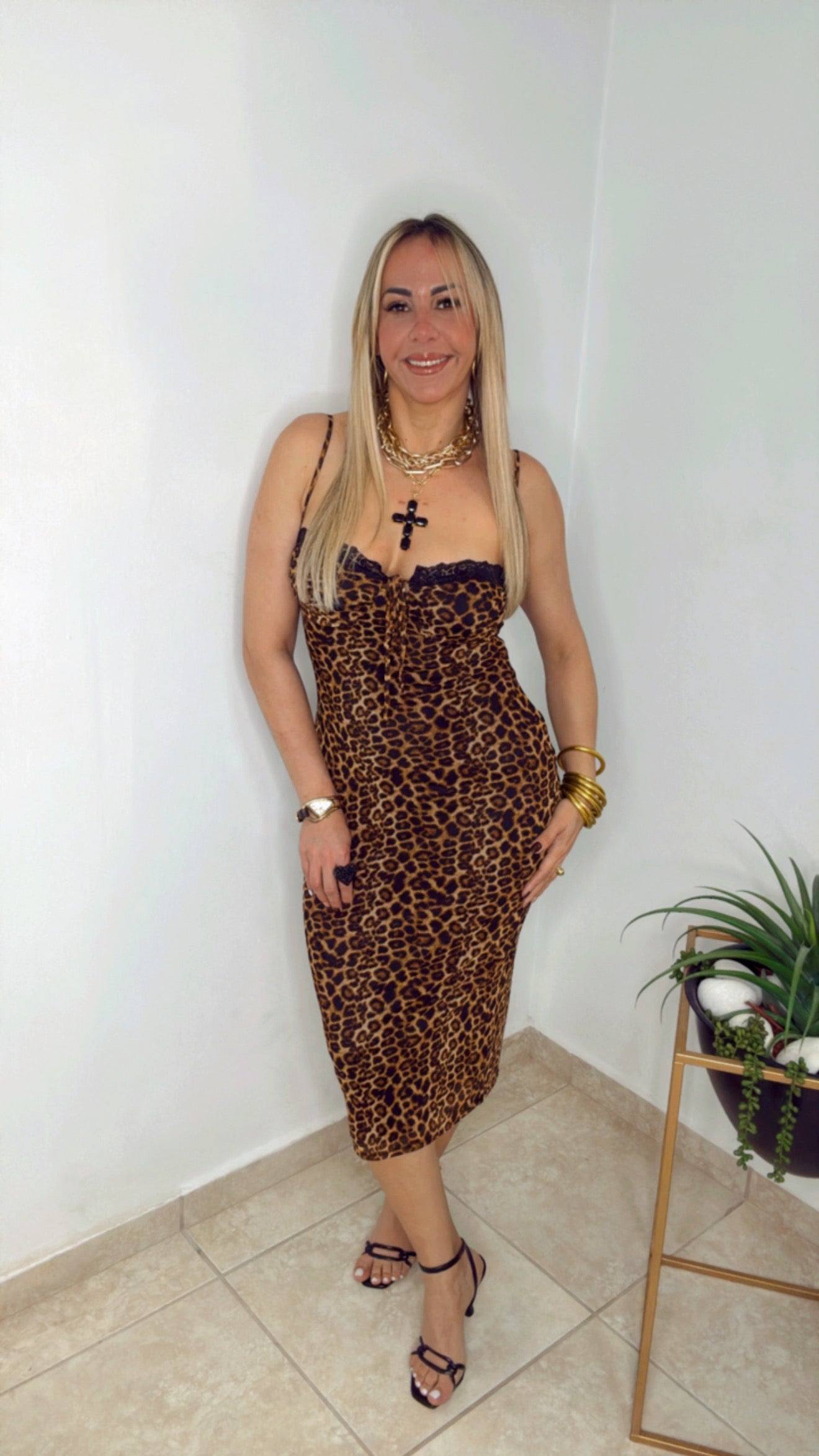 Animal Print Cute Dress