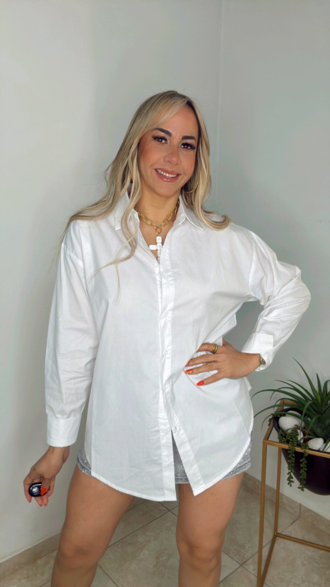 White Classic Blouse
