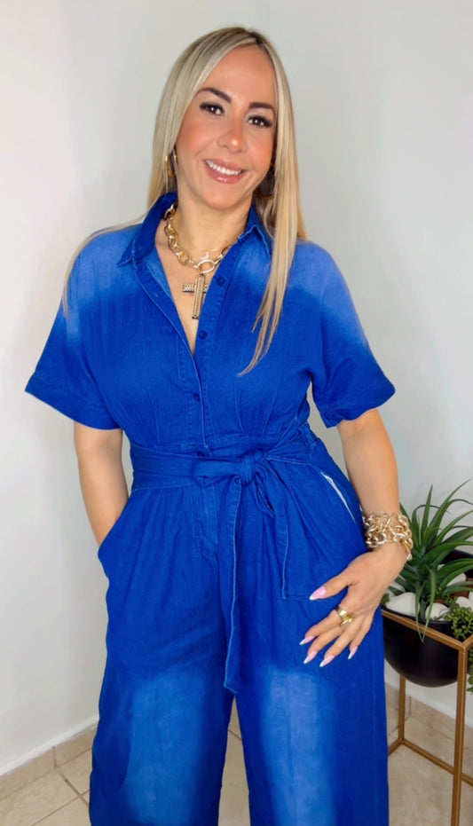 Medium Denim Jumpsuit