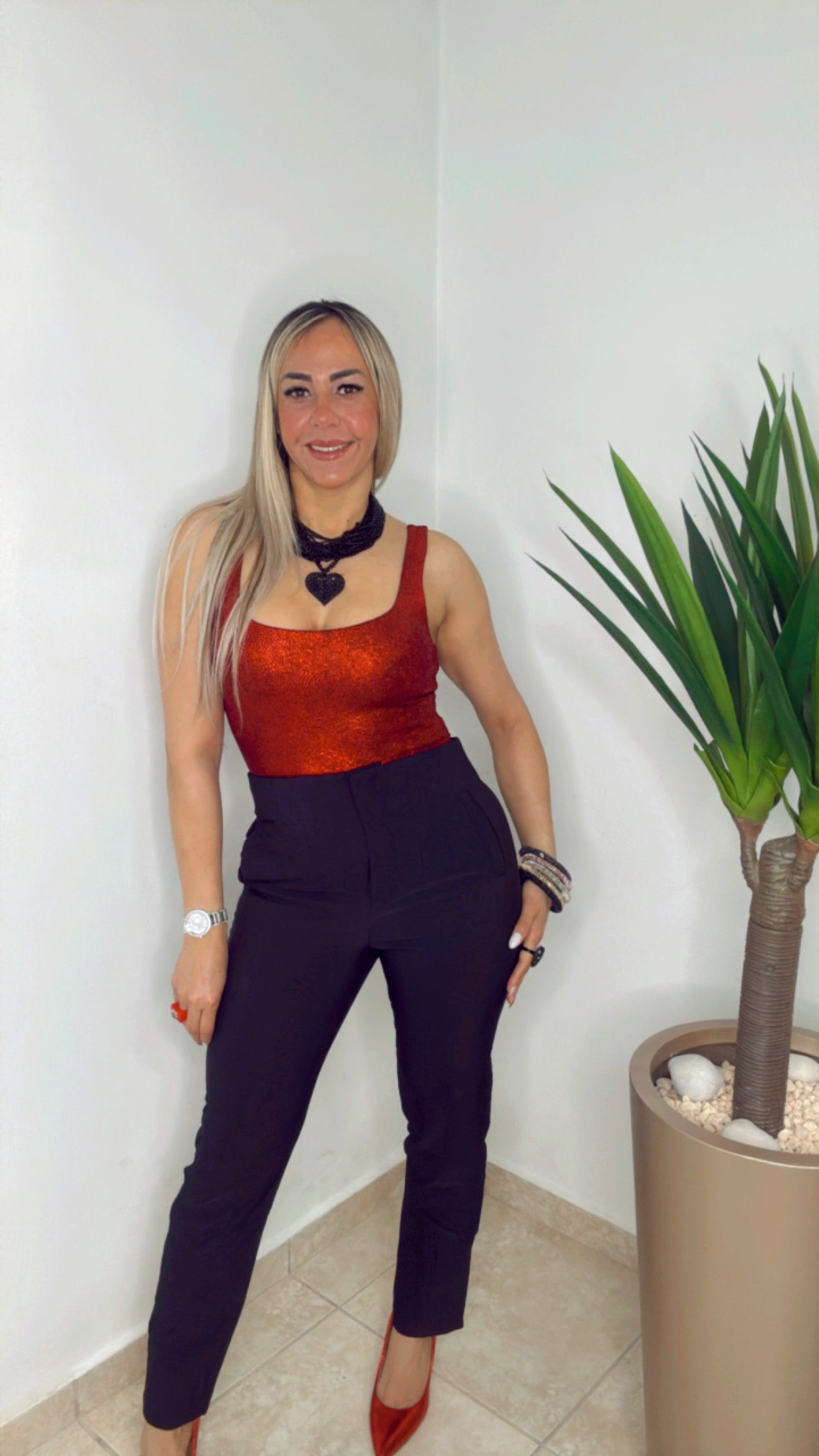 Black Office Pants