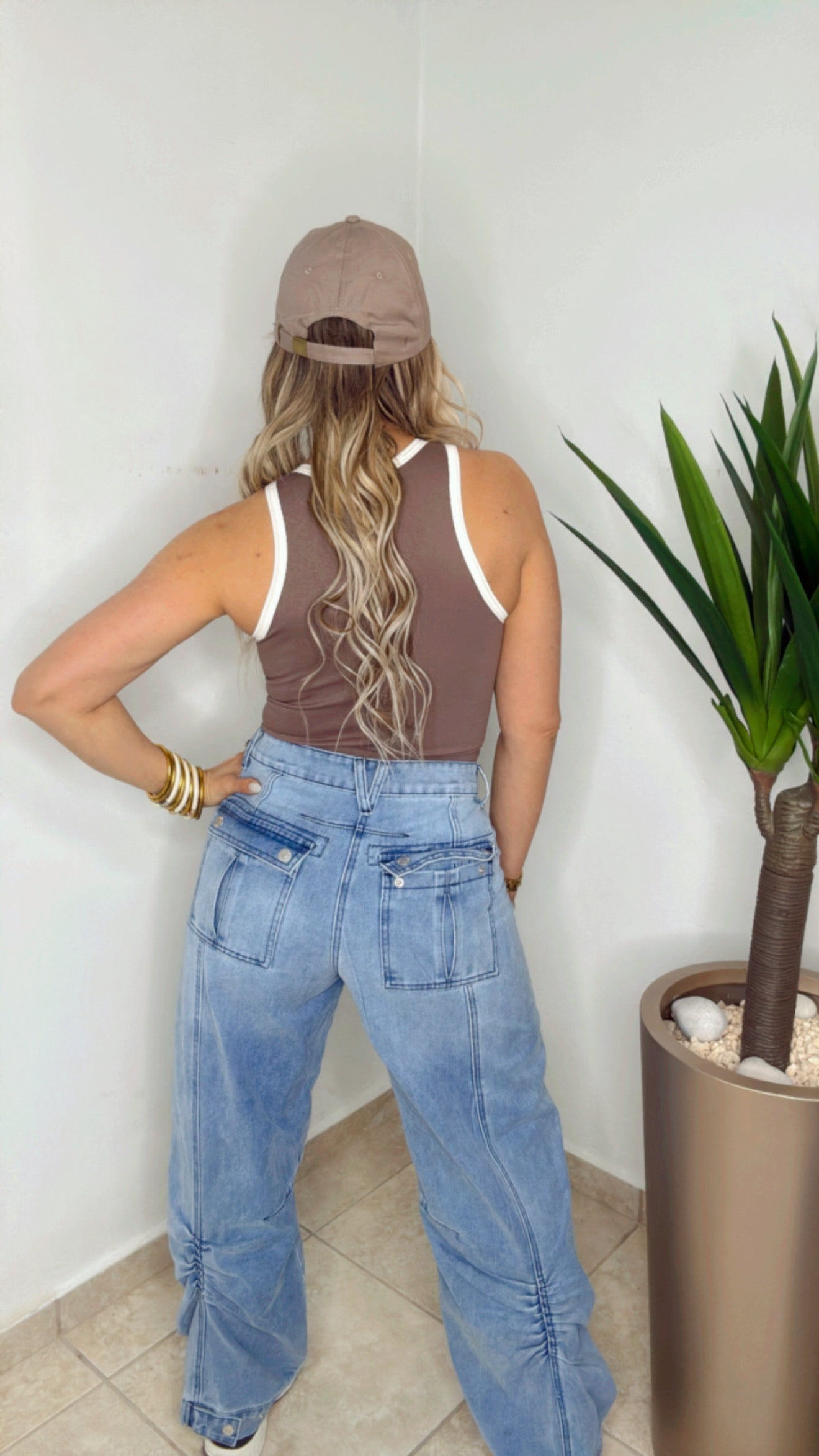 Light Barrel Jeans