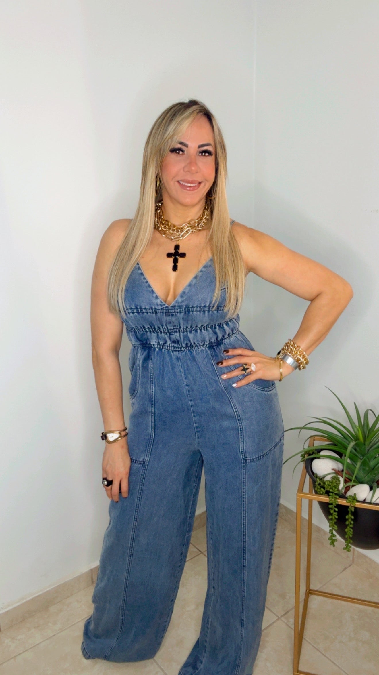 Denim Best Seller Jumpsuit