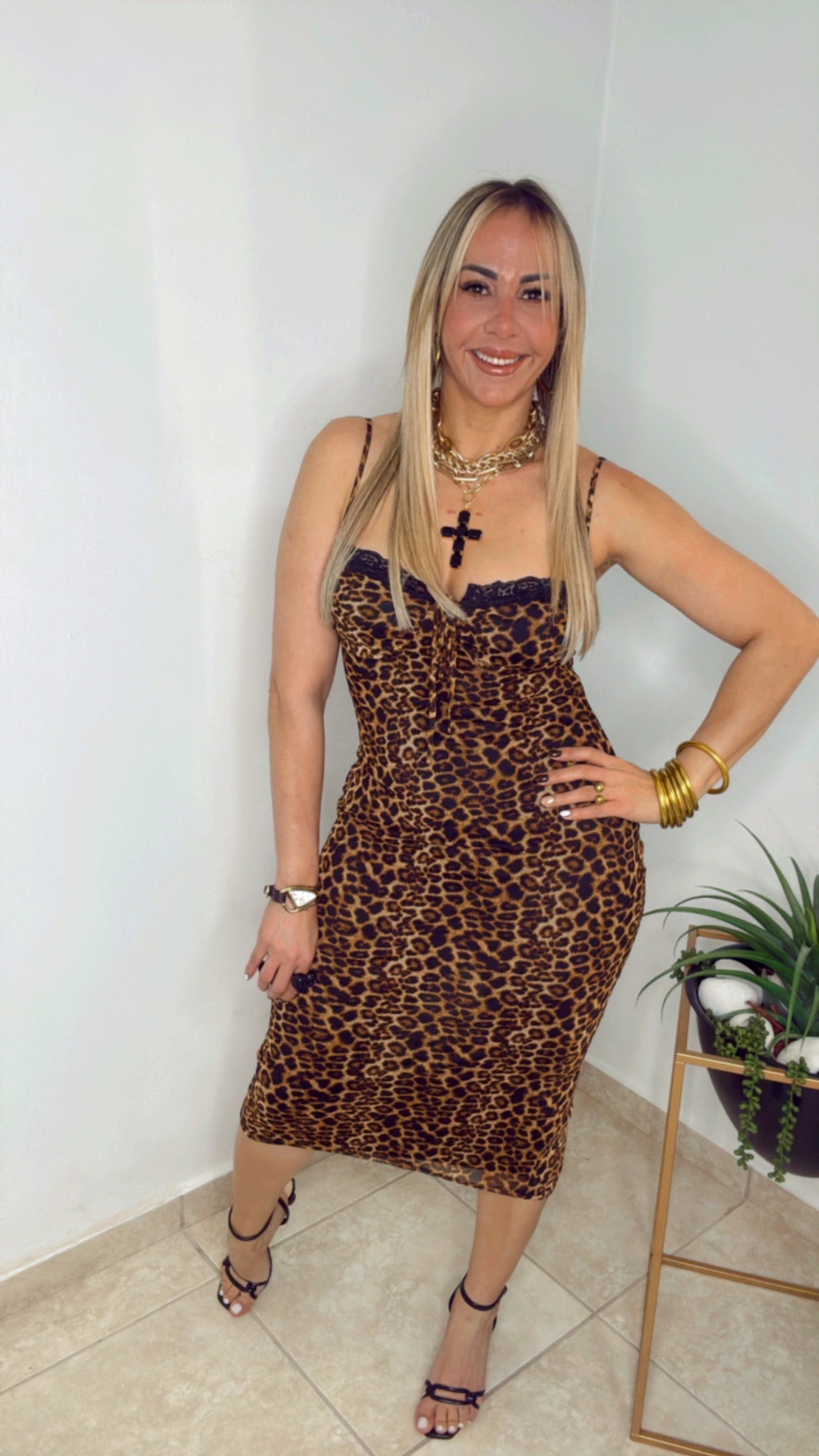 Animal Print Cute Dress