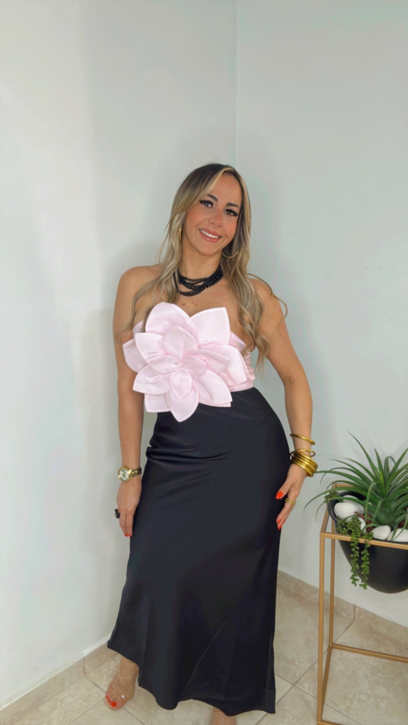 Baby Pink Flower Crop