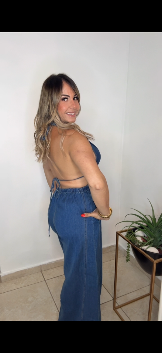 Denim Desire Jumpsuit