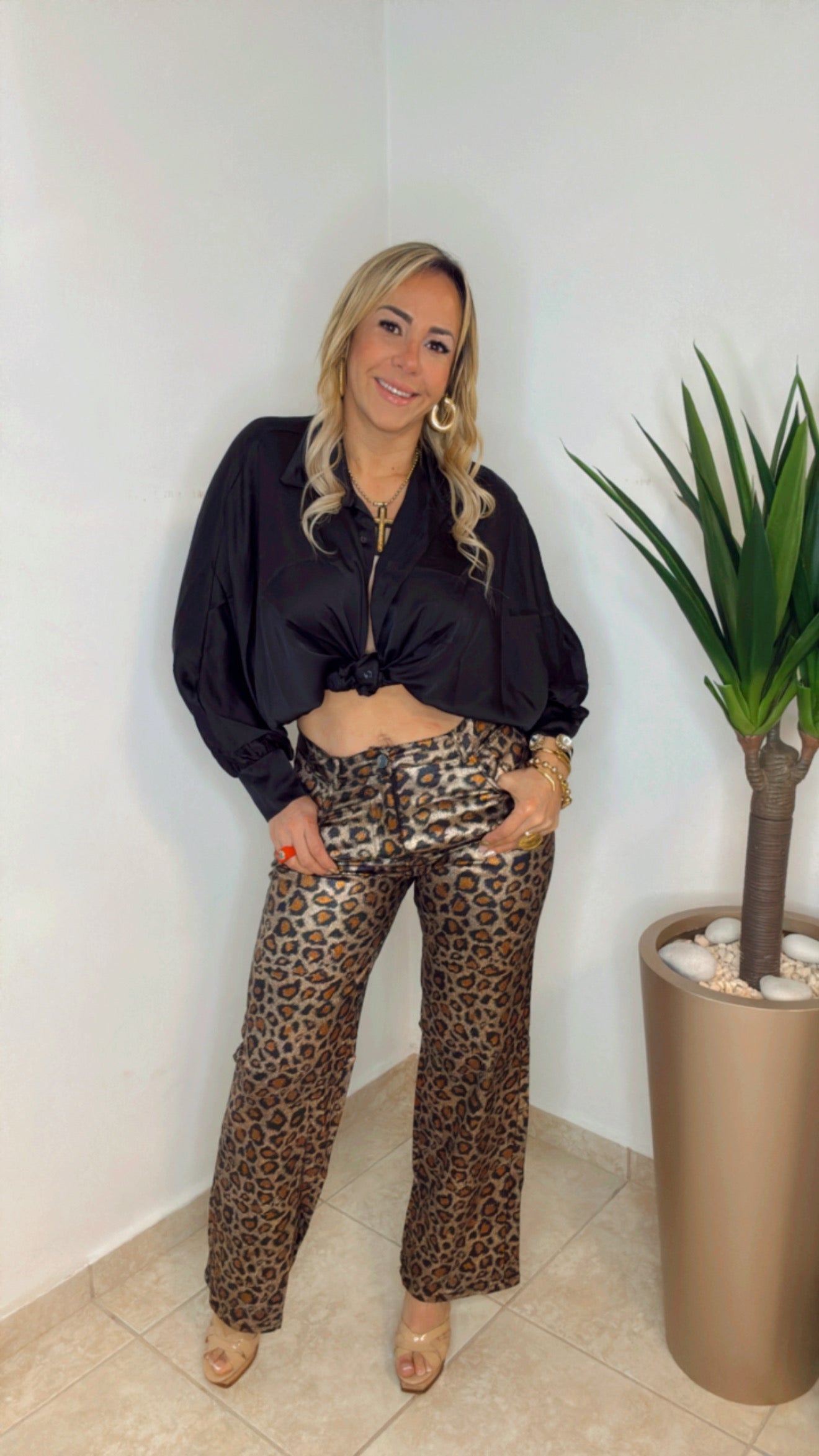 Cheetah Spandex Pant