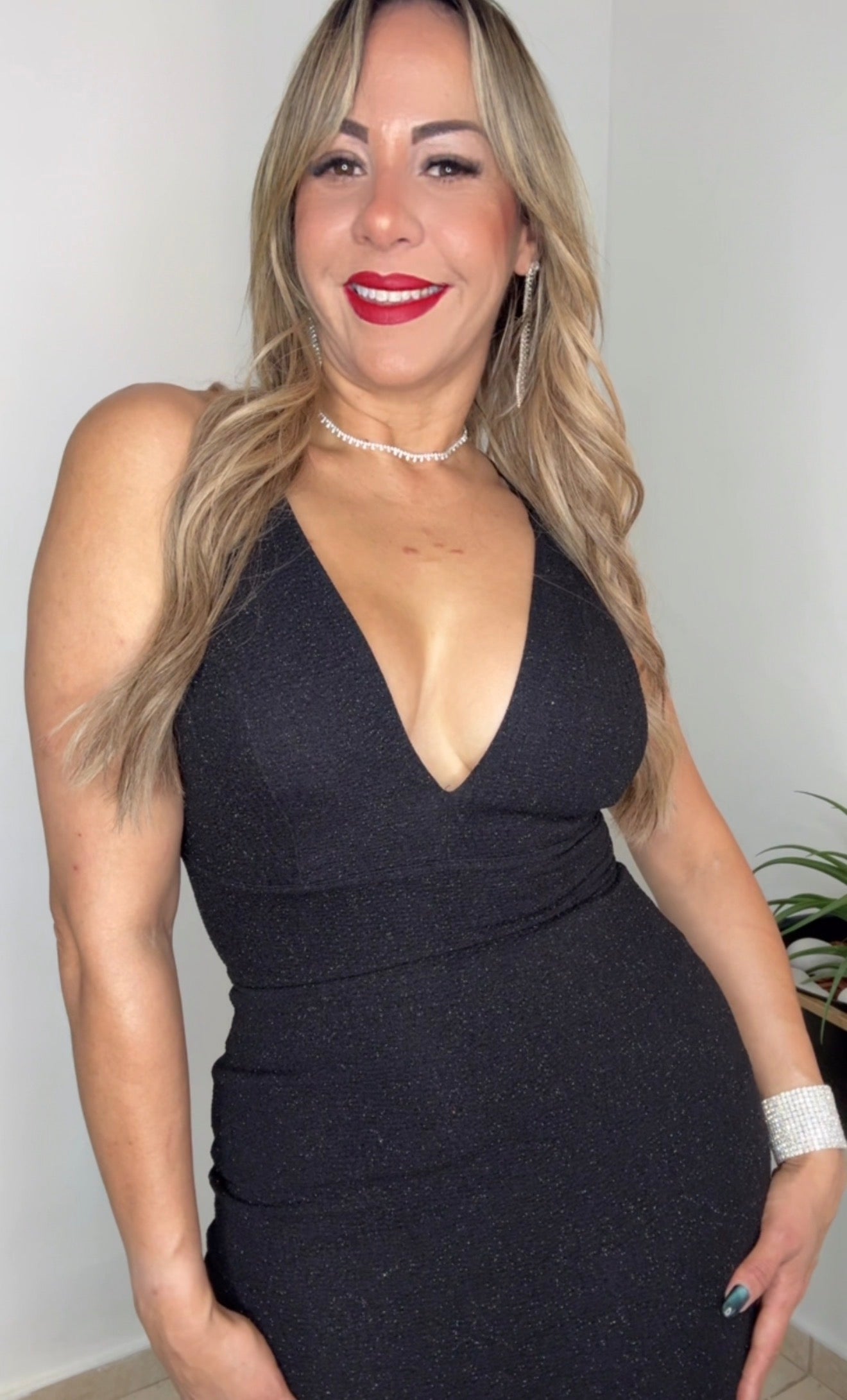 Black Night Dress