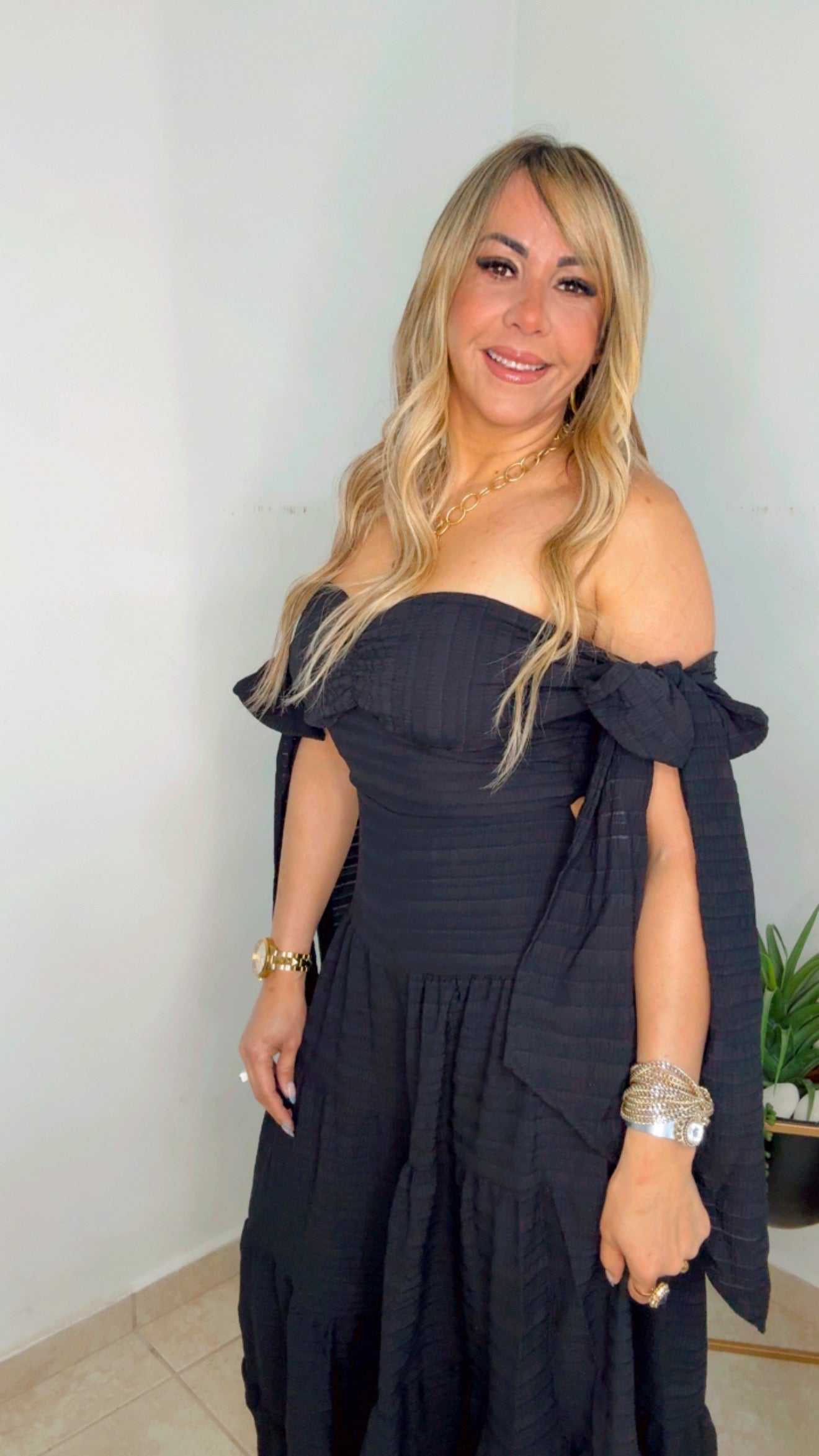 Black Grecia Jumpsuit