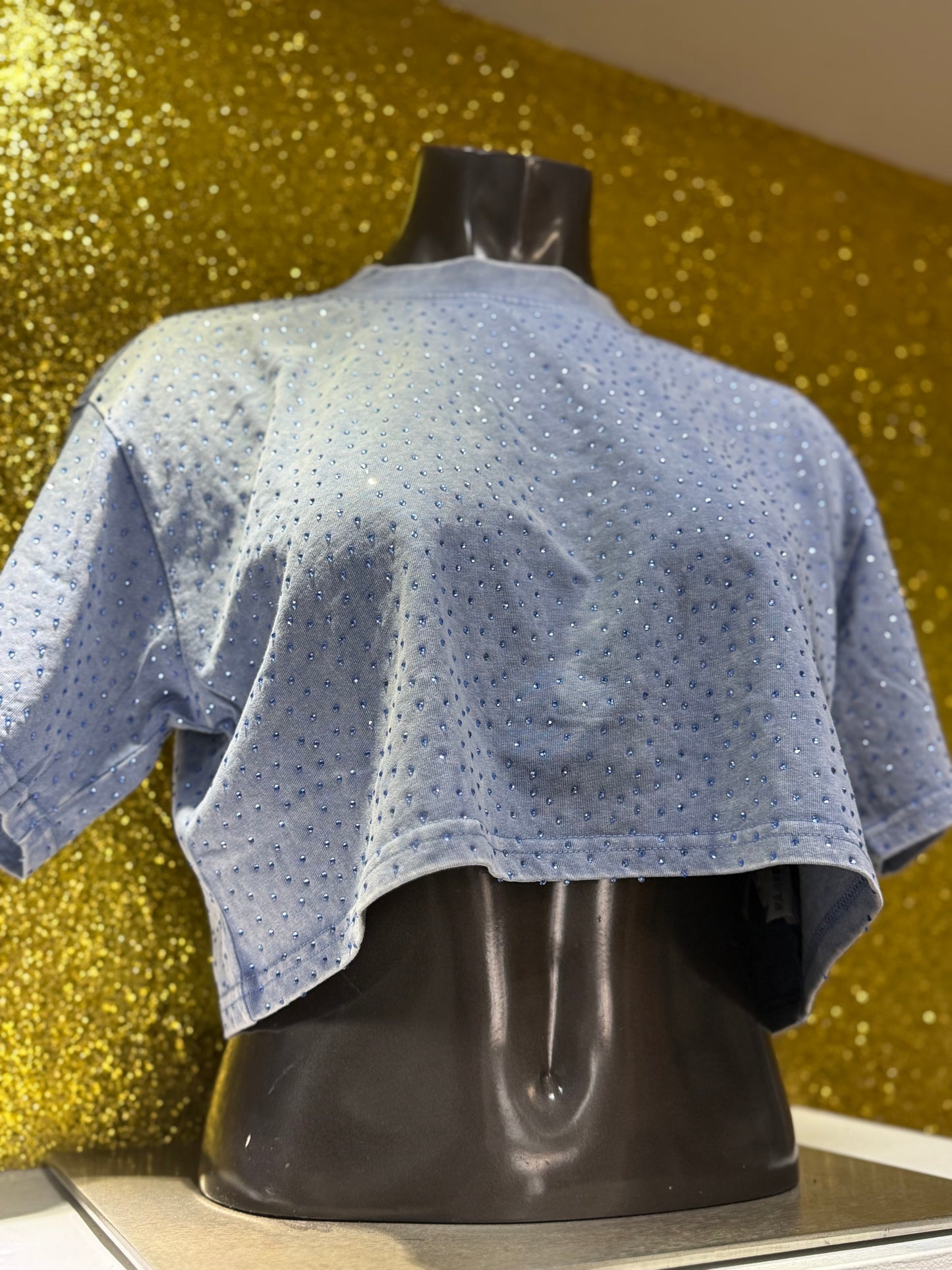Blue Glam Tshirt Oversize
