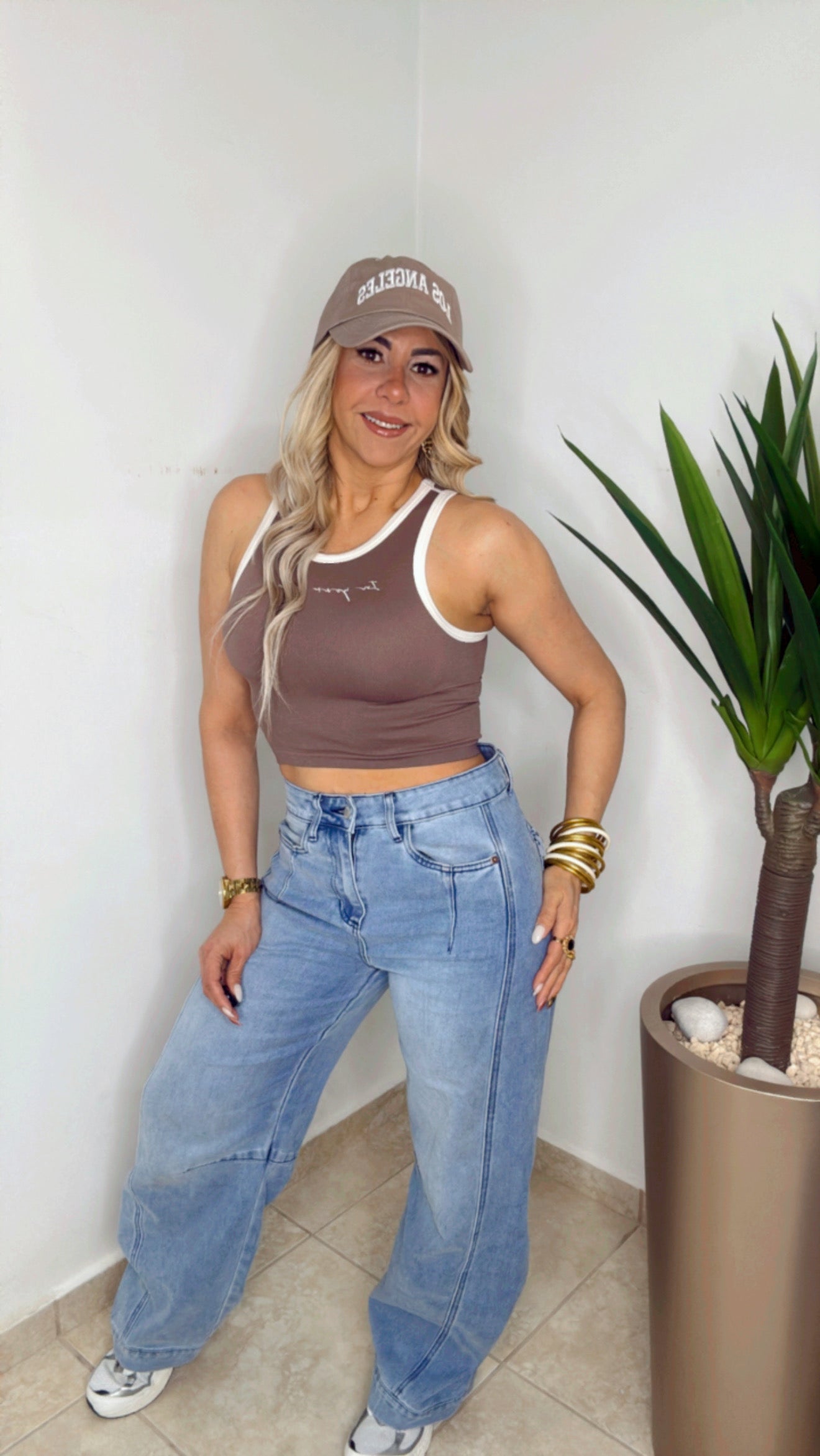 Light Barrel Jeans