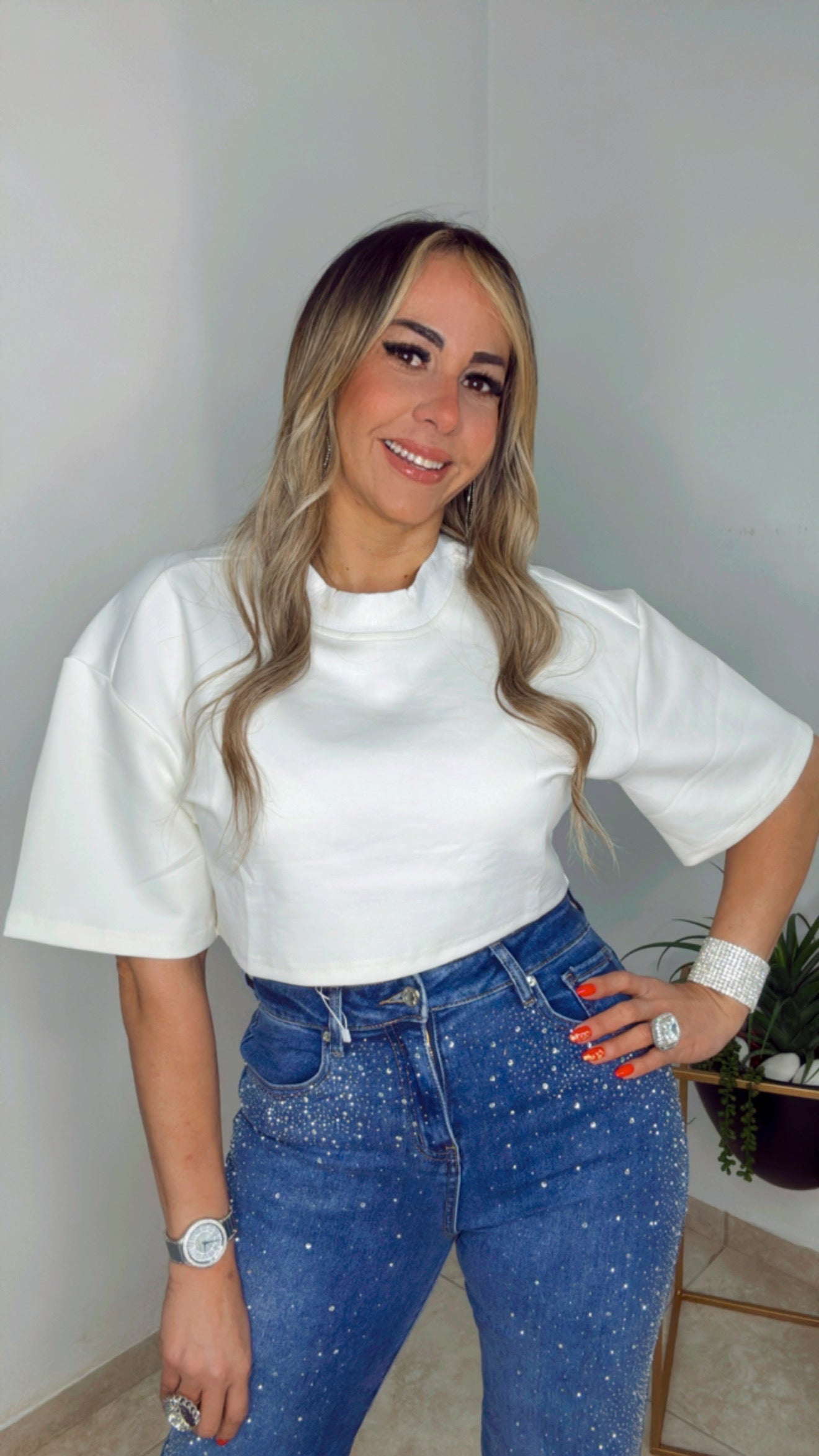 White Oversize Tshirt