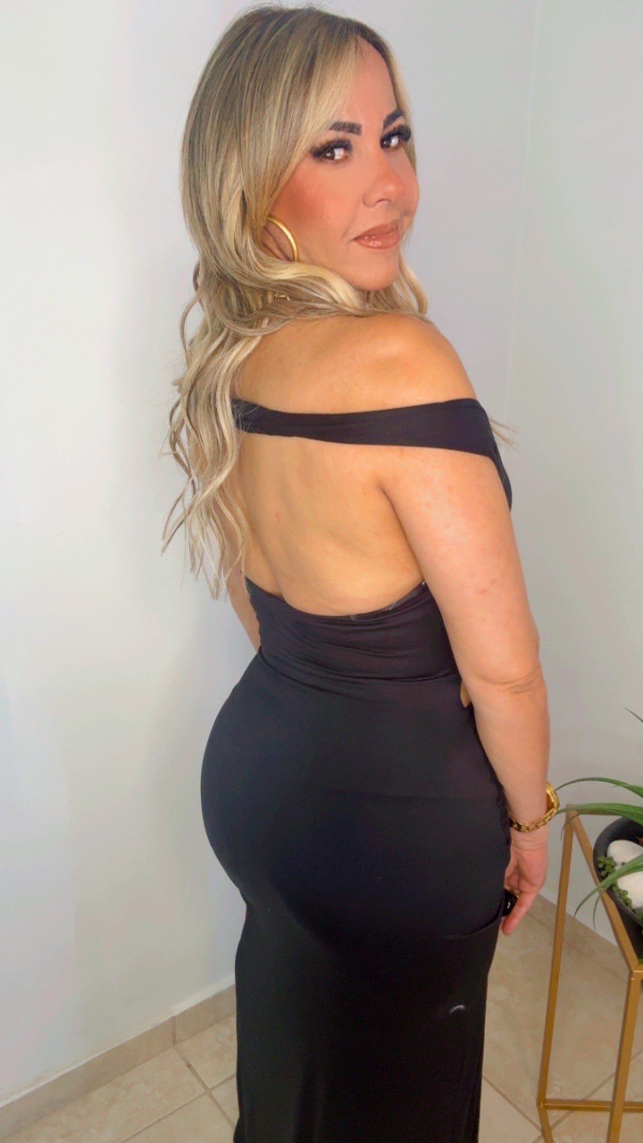 Black Night Dress
