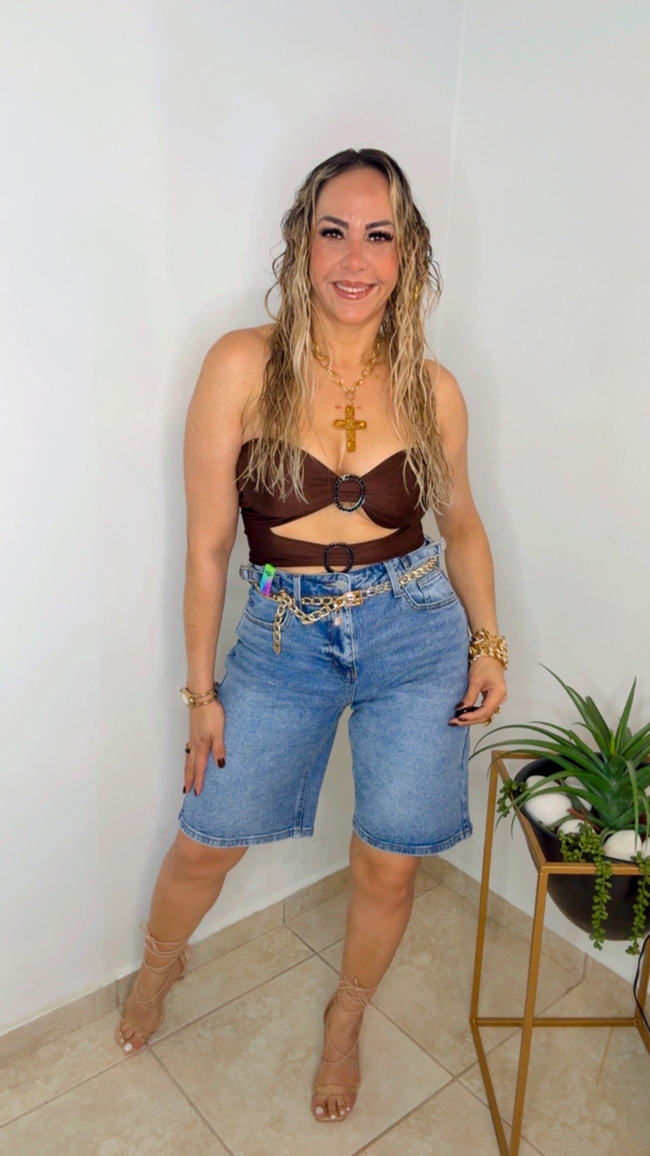 Light Denim Bermuda