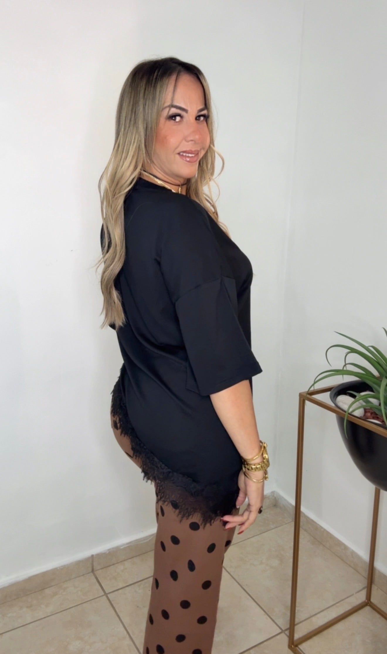 Black Perfect Blouse (CORRE (OVERSIZE) PRE- VENTA! Llegando PROXIMA SEMANA