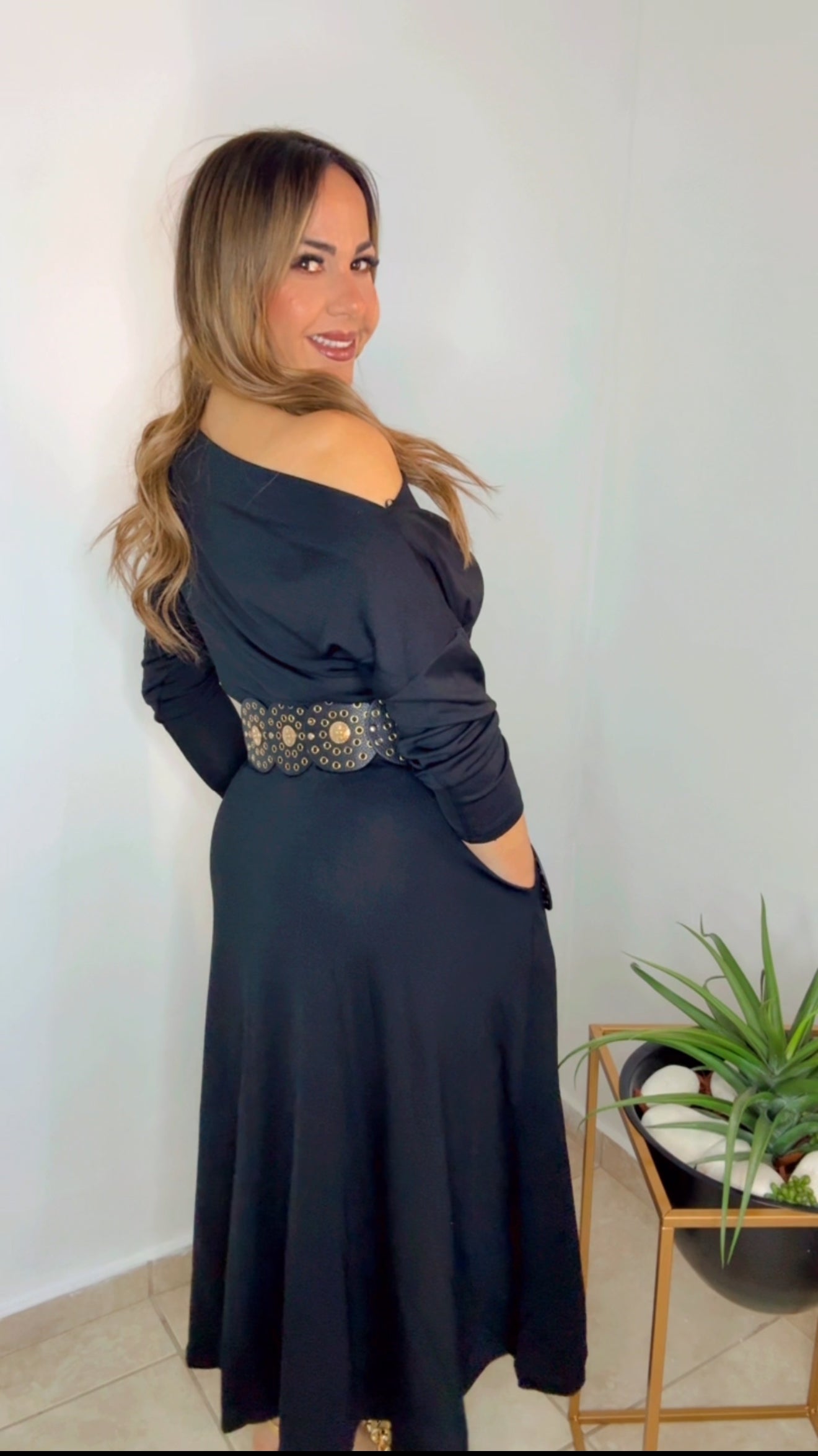 Black Classic Elegant Dress