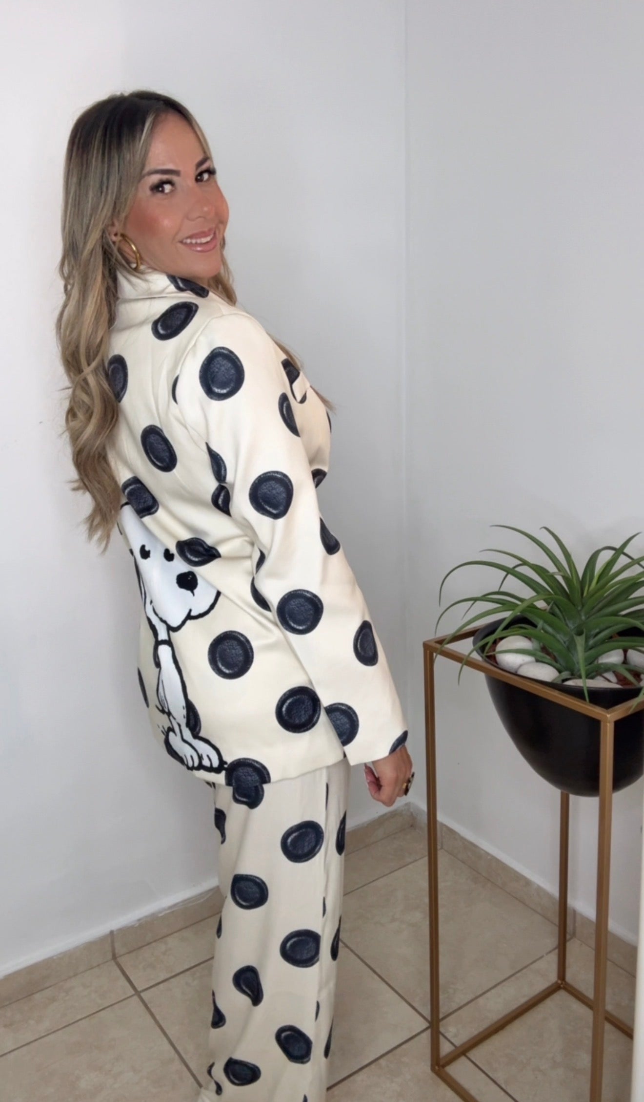 Snoppy Blazer Set