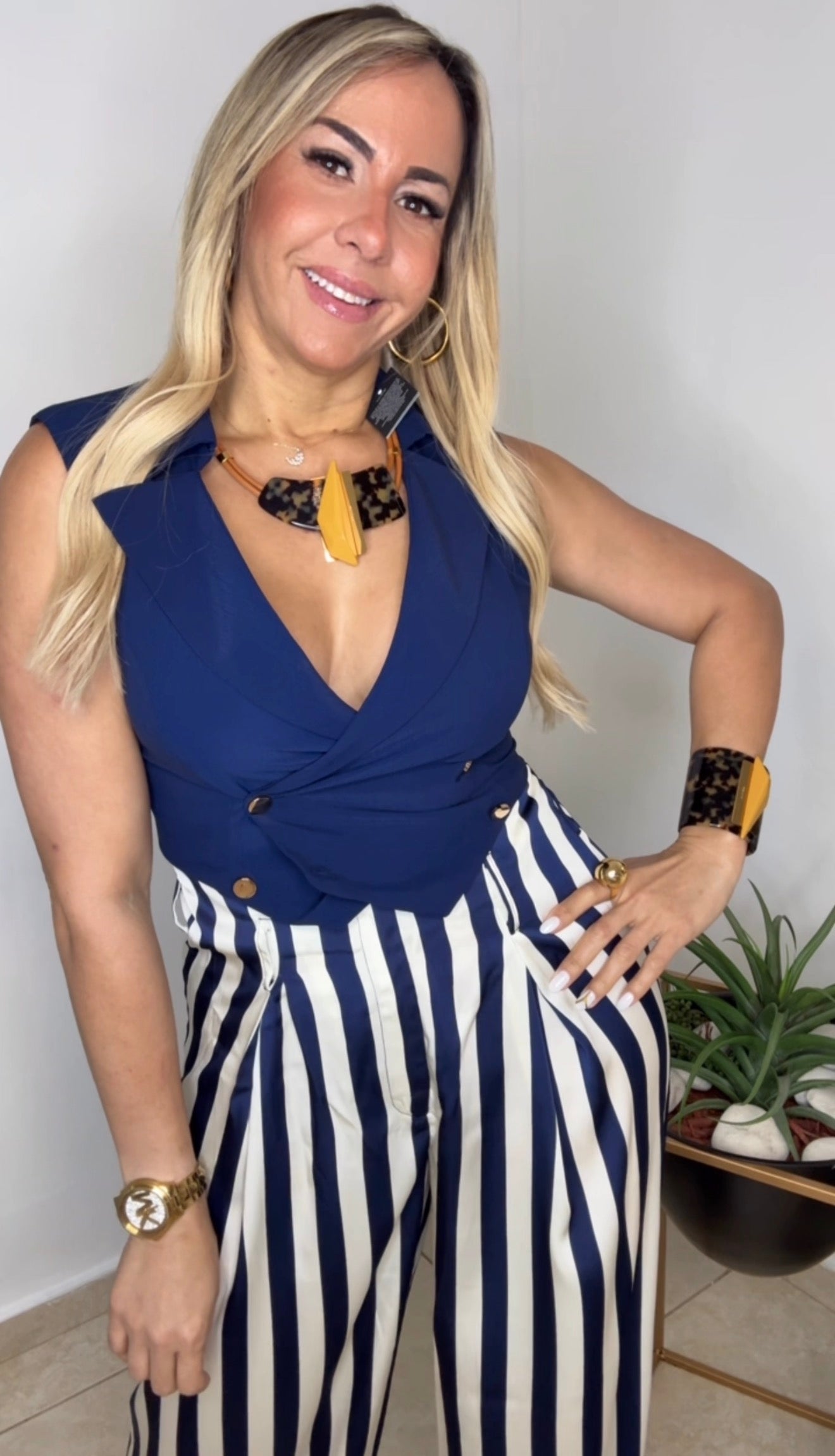 Navy Vest
