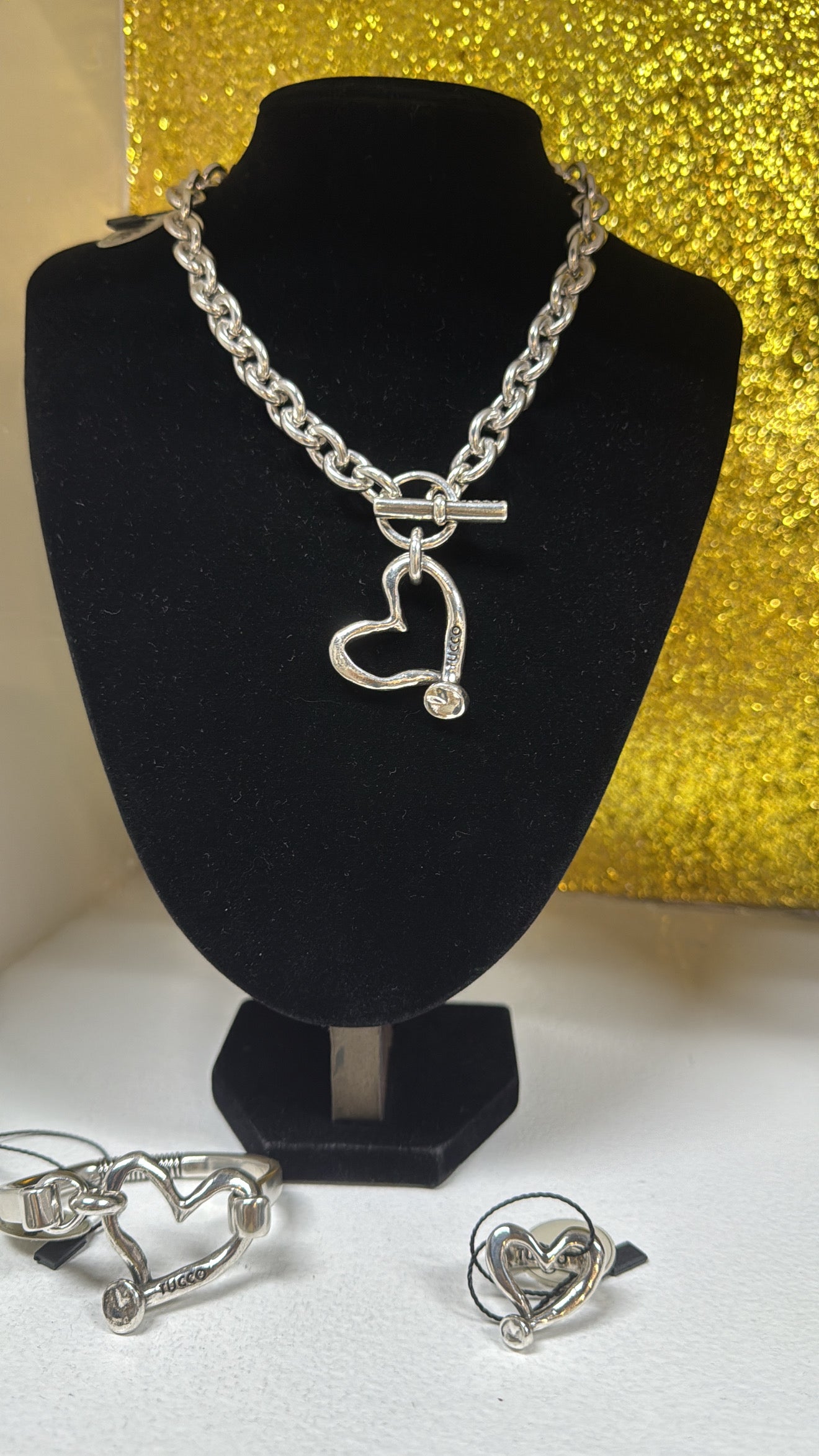 Trio Set Tucco Corazon 3 Piezas