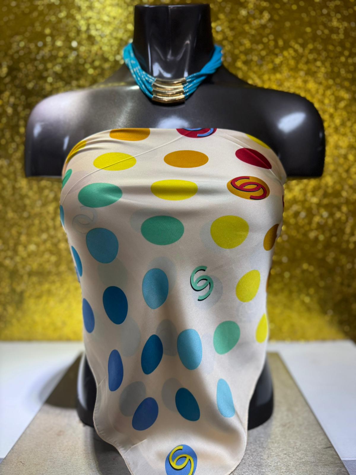 Polkadots Pañuelo En Satin