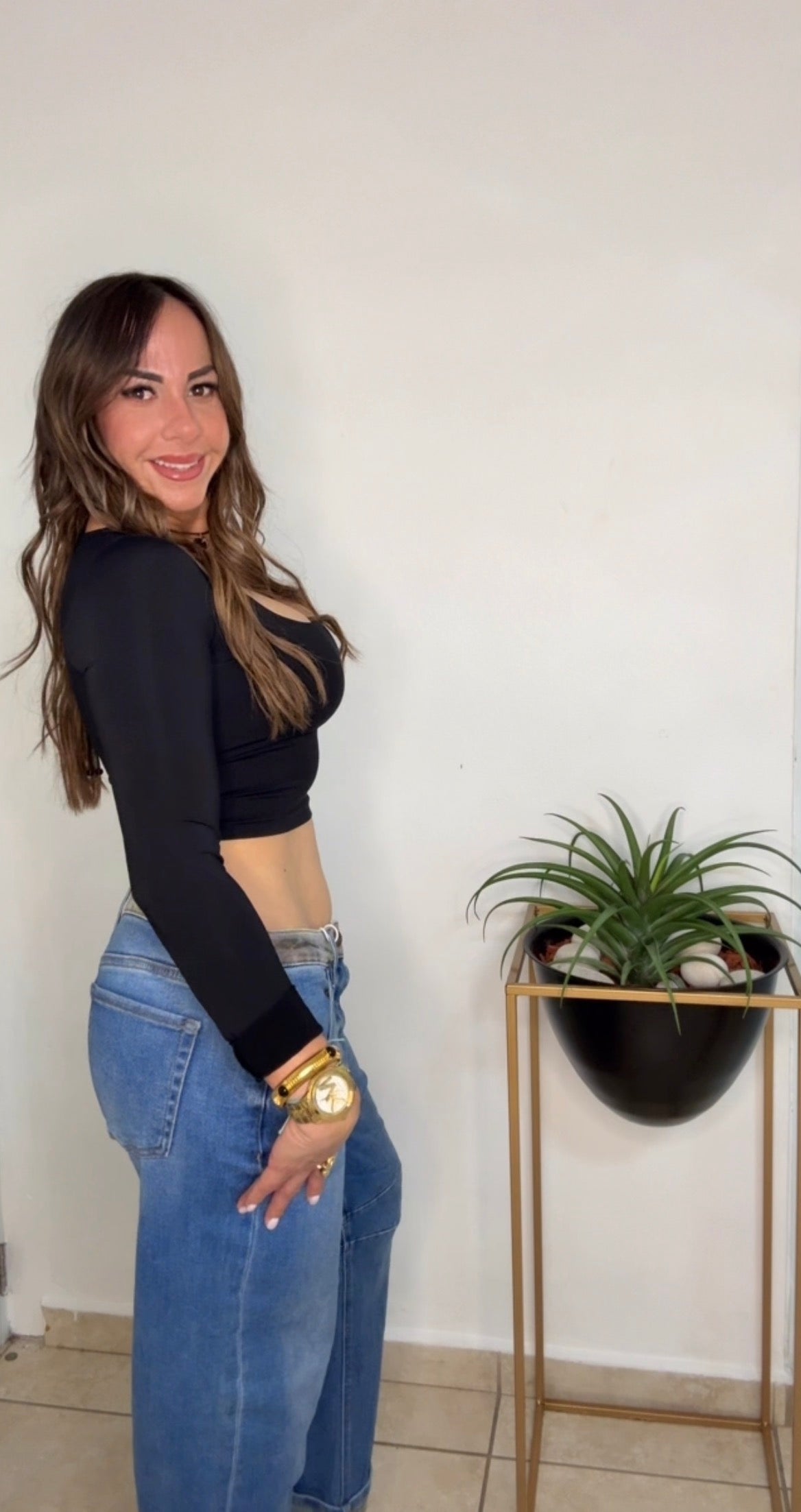 Camo Barrel Jeans