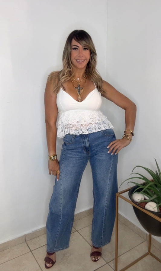 Classic Wide Leg Jeans (VENTA FINAL)
