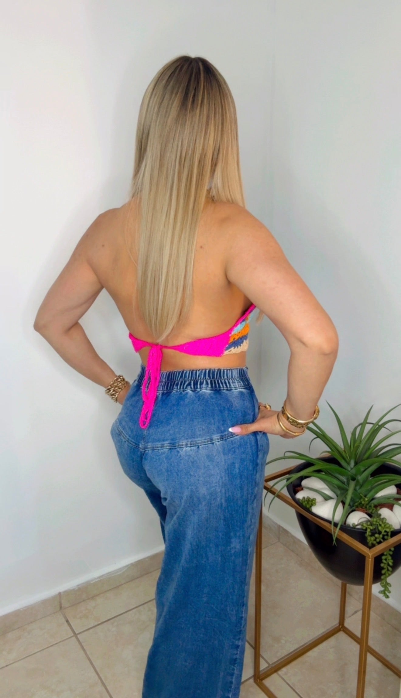 Medium Low Rise Denim