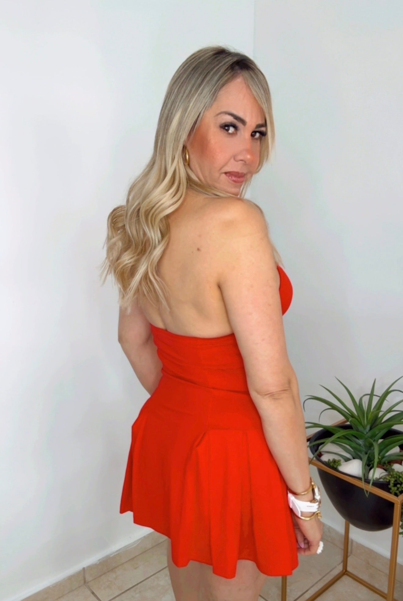 Red Active Dress