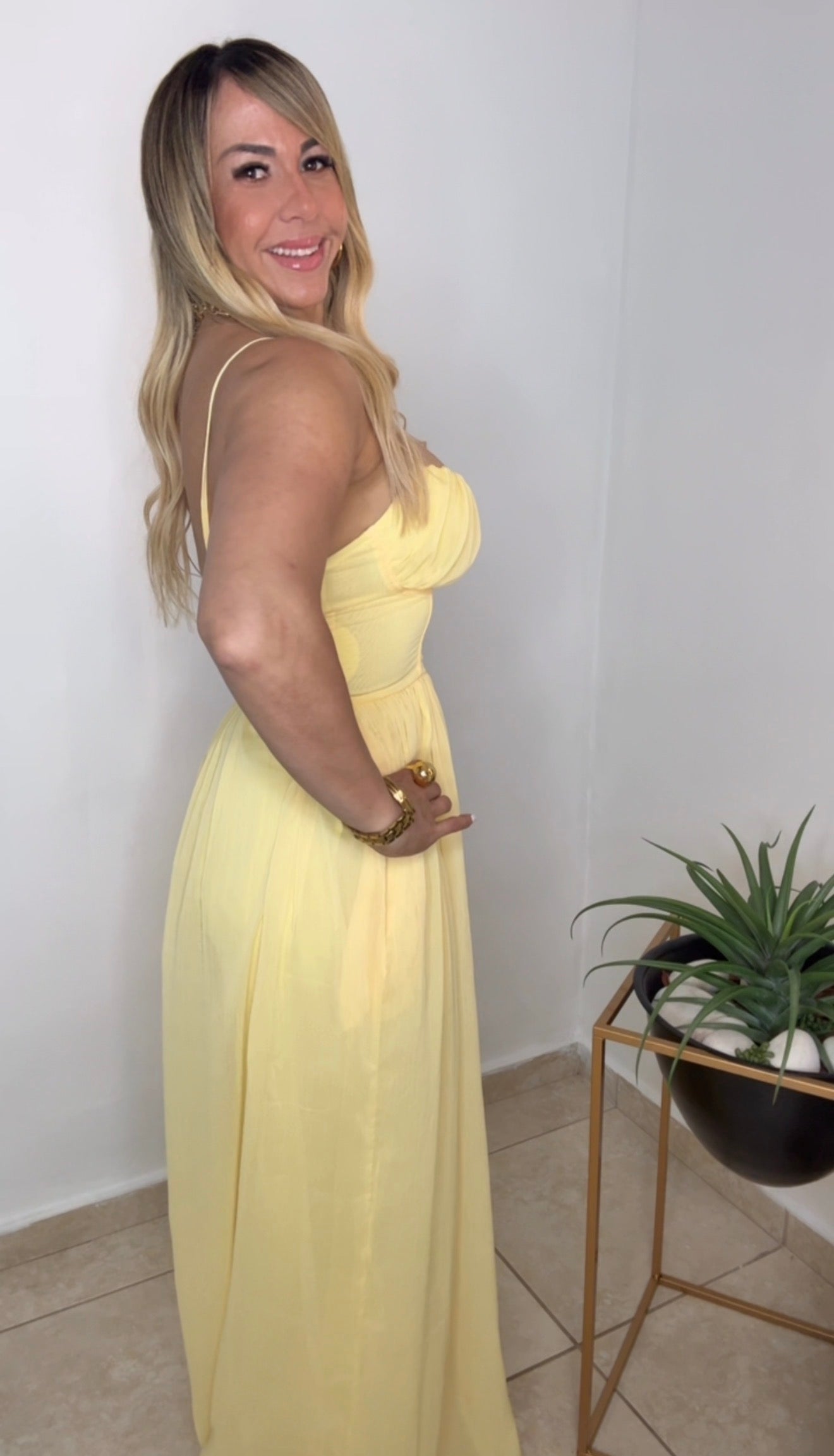 Yellow Summer Vibes Jumpsuit (VENTA FINAL)