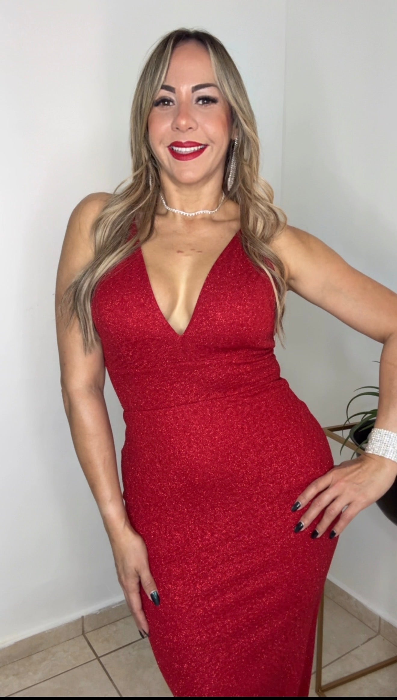 Red Night Dress