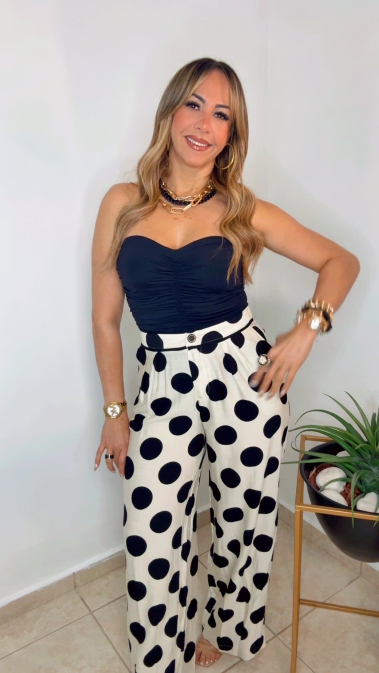 Polka dots Pant