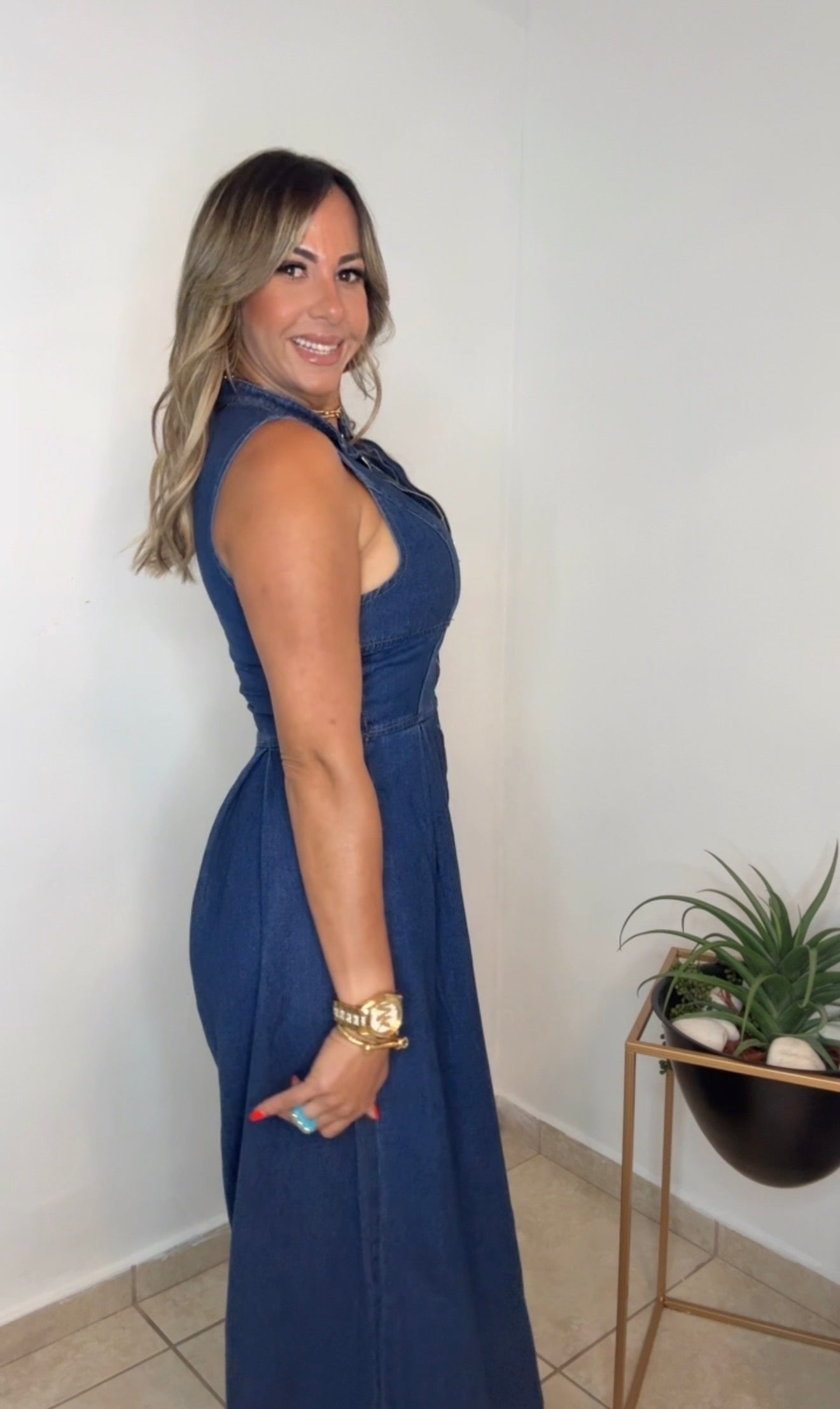 Denim Icon Jumpsuit