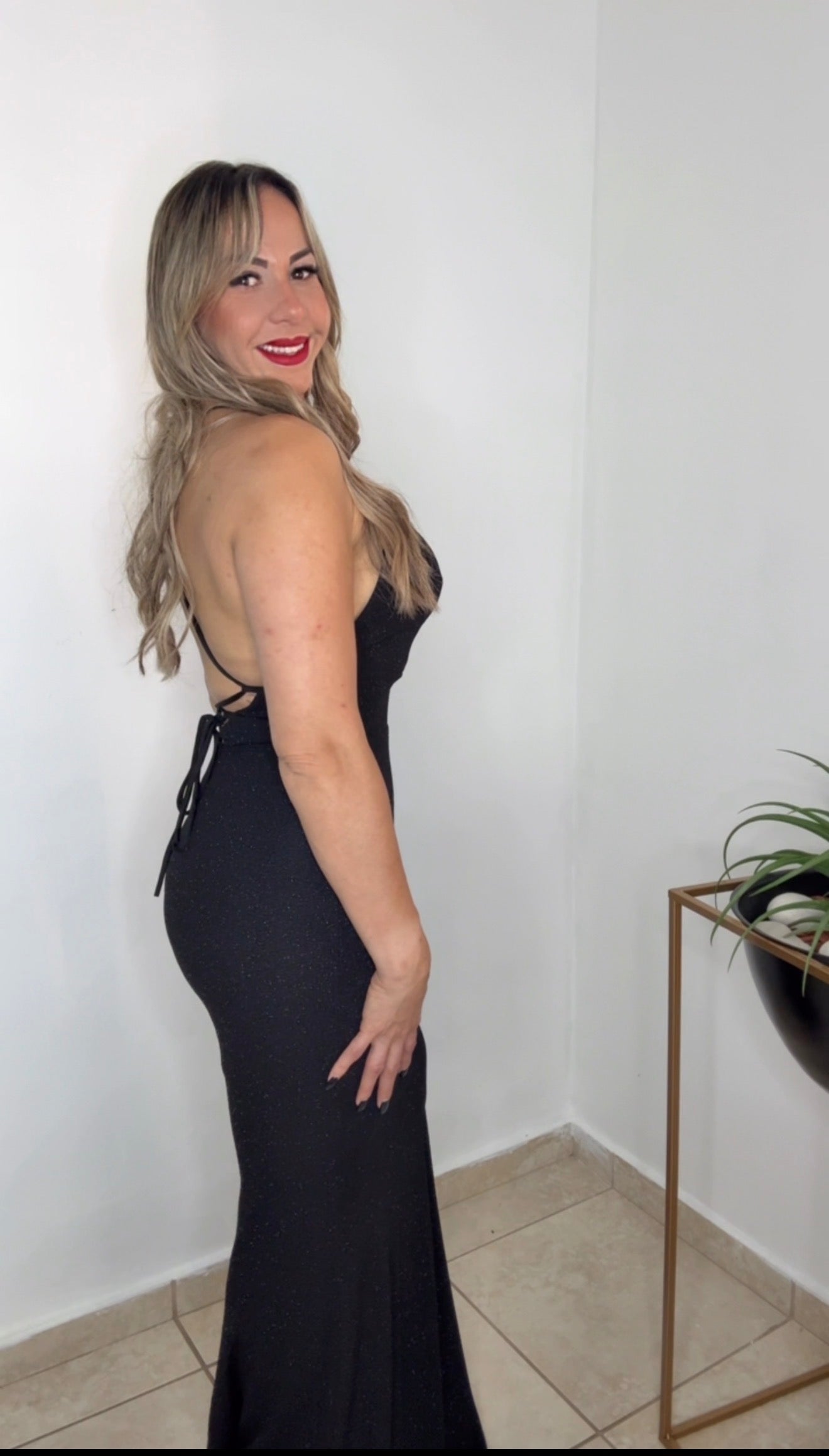 Black Night Dress