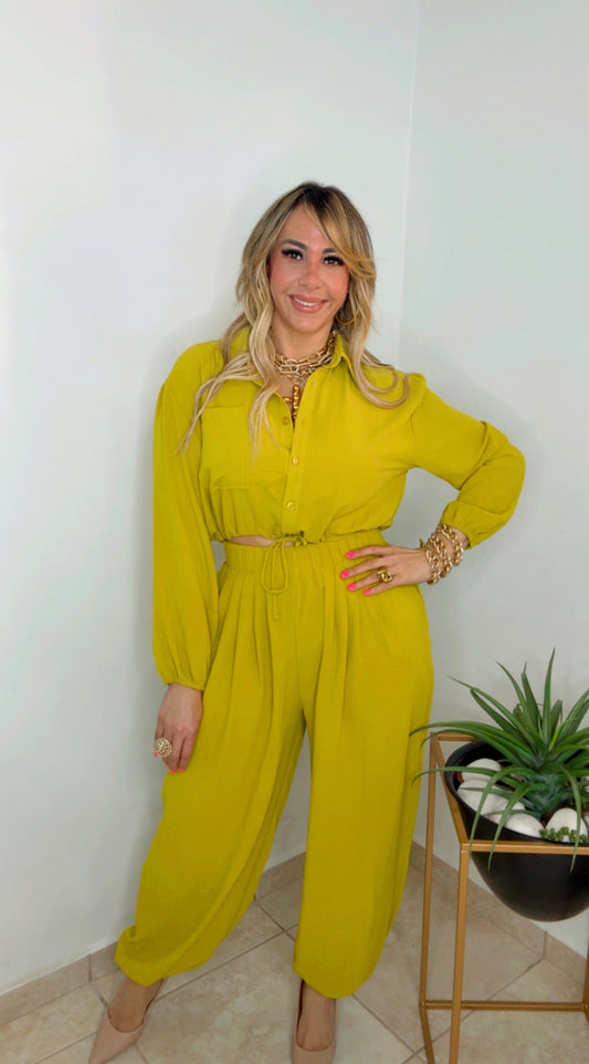 Lime Jogger Set BEST SELLER