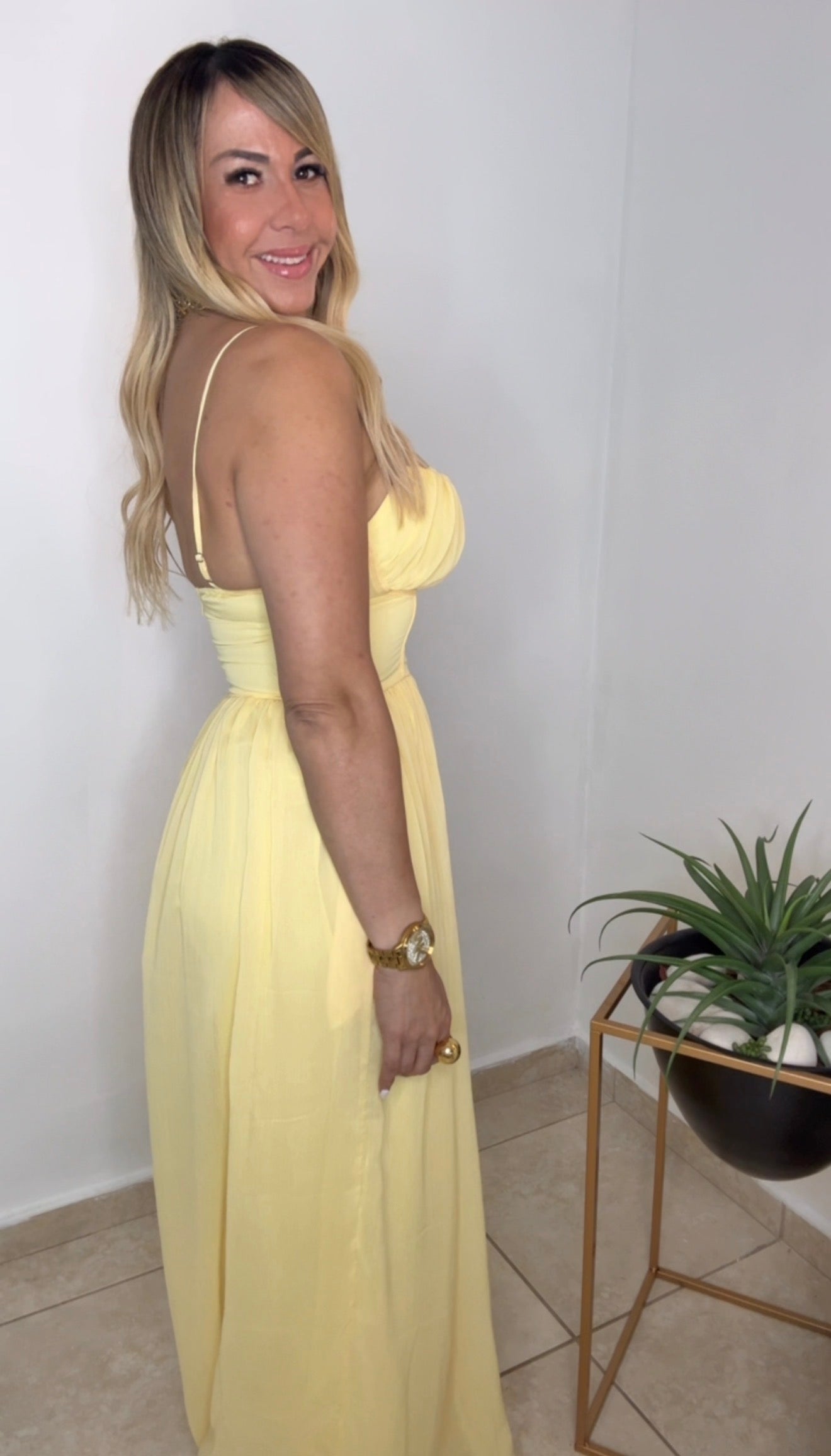 Yellow Summer Vibes Jumpsuit (VENTA FINAL)