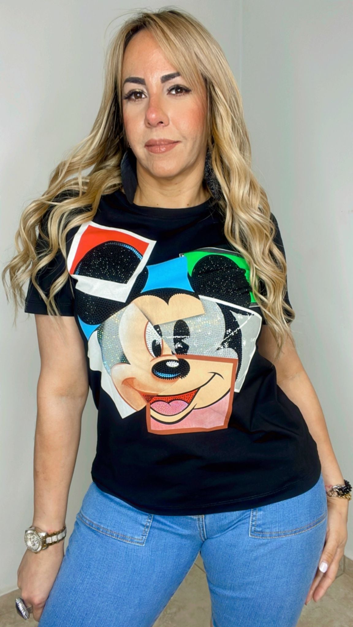 Mickey Black T-Shirt