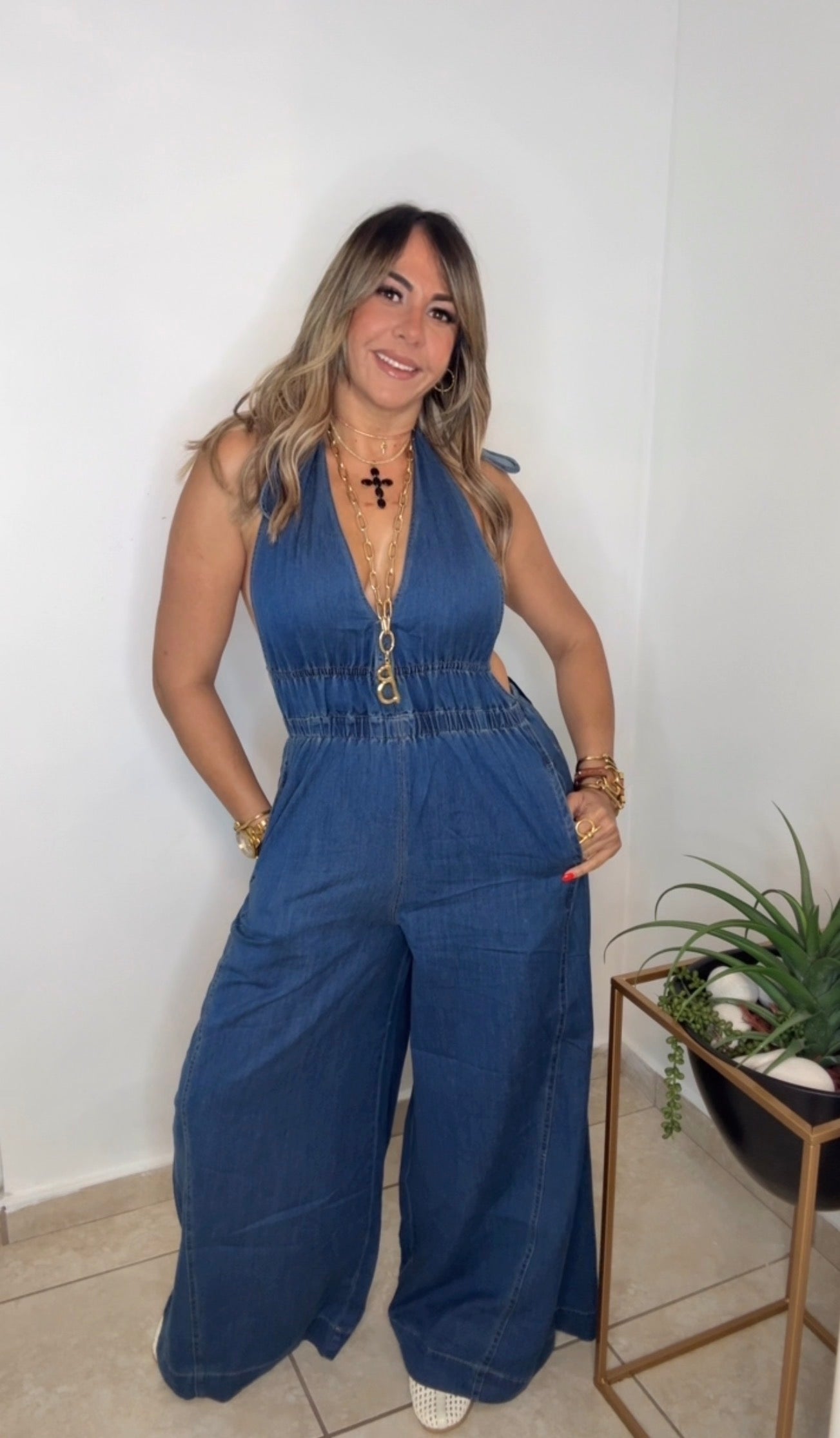 Denim Desire Jumpsuit
