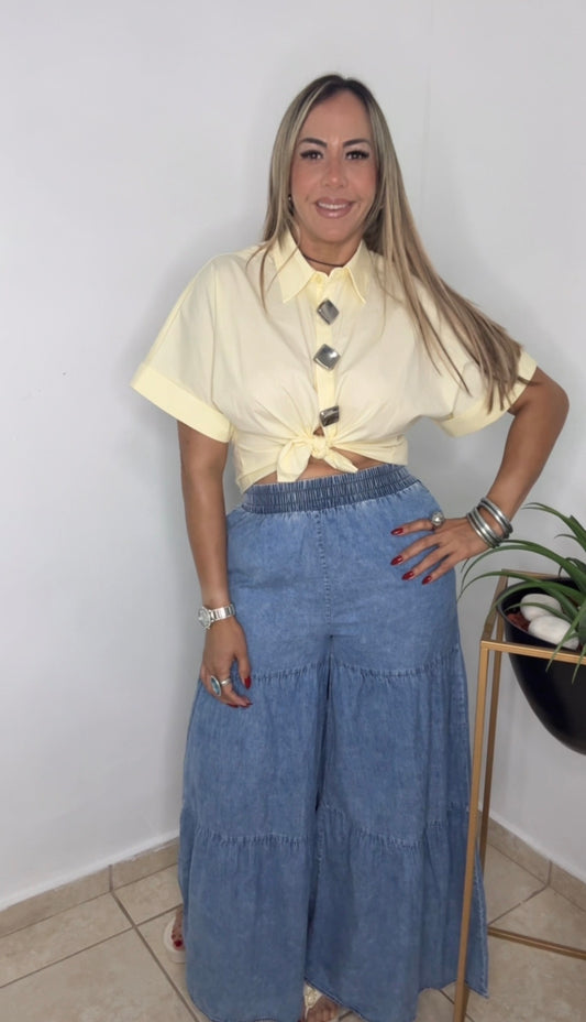 Chic Denim Flared