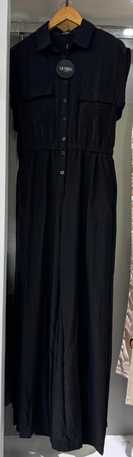 Black Basic Jumpsuit