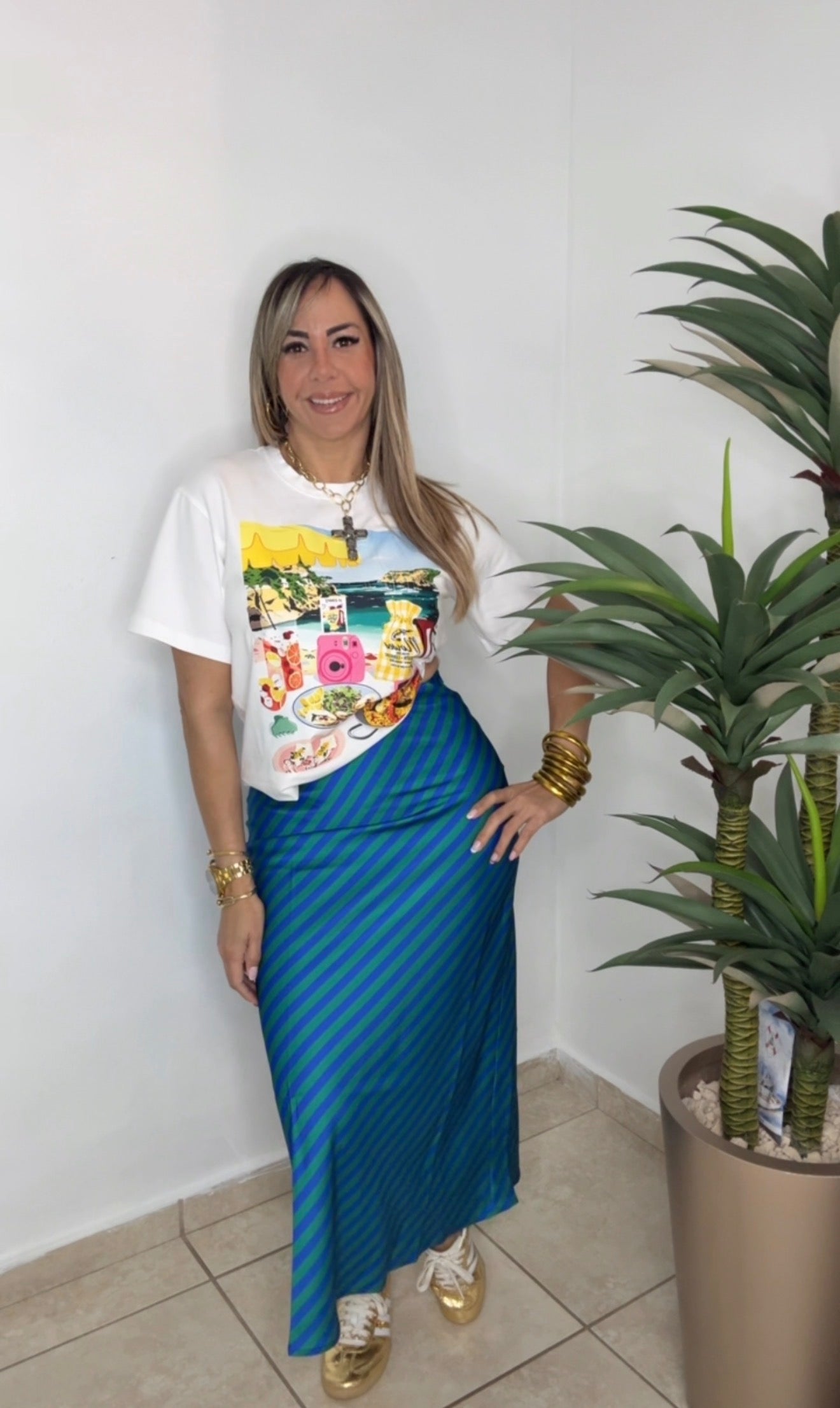 Blue Sunset Skirt