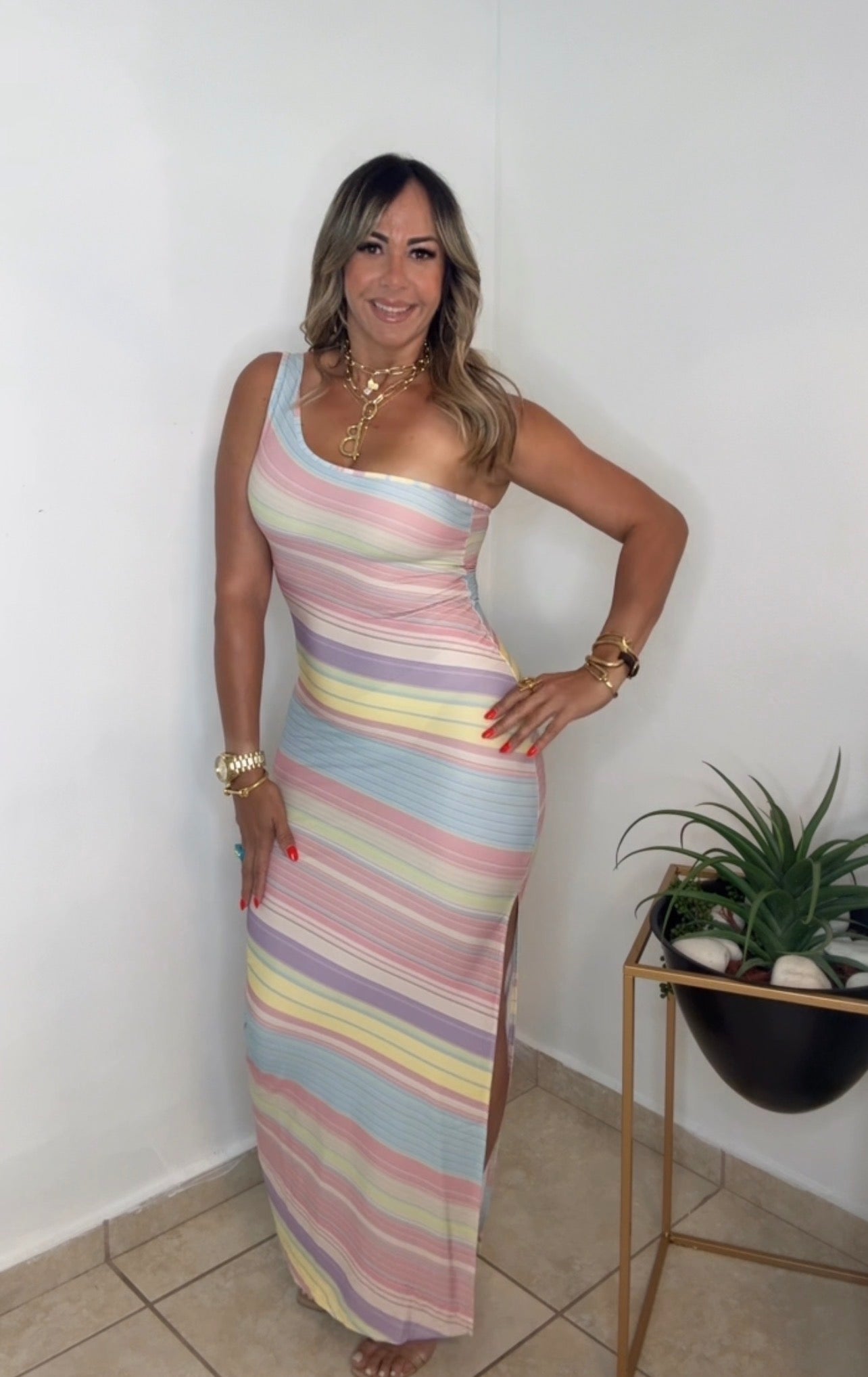 Pastel Dreams Maxi Dress