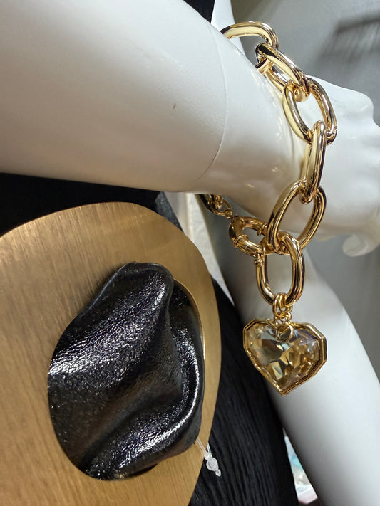 Cadena Color Oro Cristal Champagne